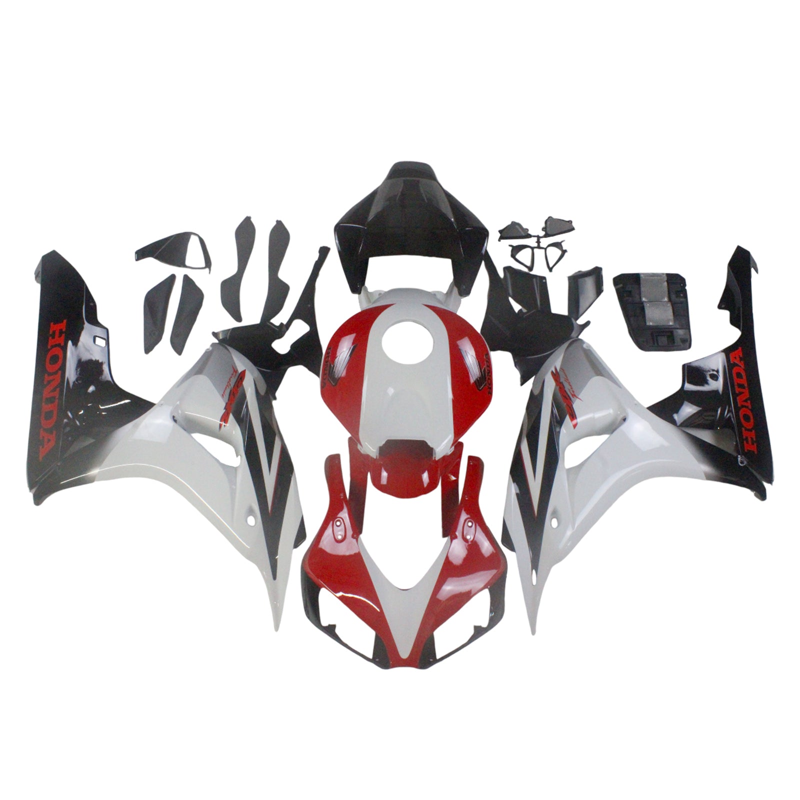 Carénages Amotopart 2006-2007 Honda CBR 1000 RR Blanc Rouge Noir CBR Generic
