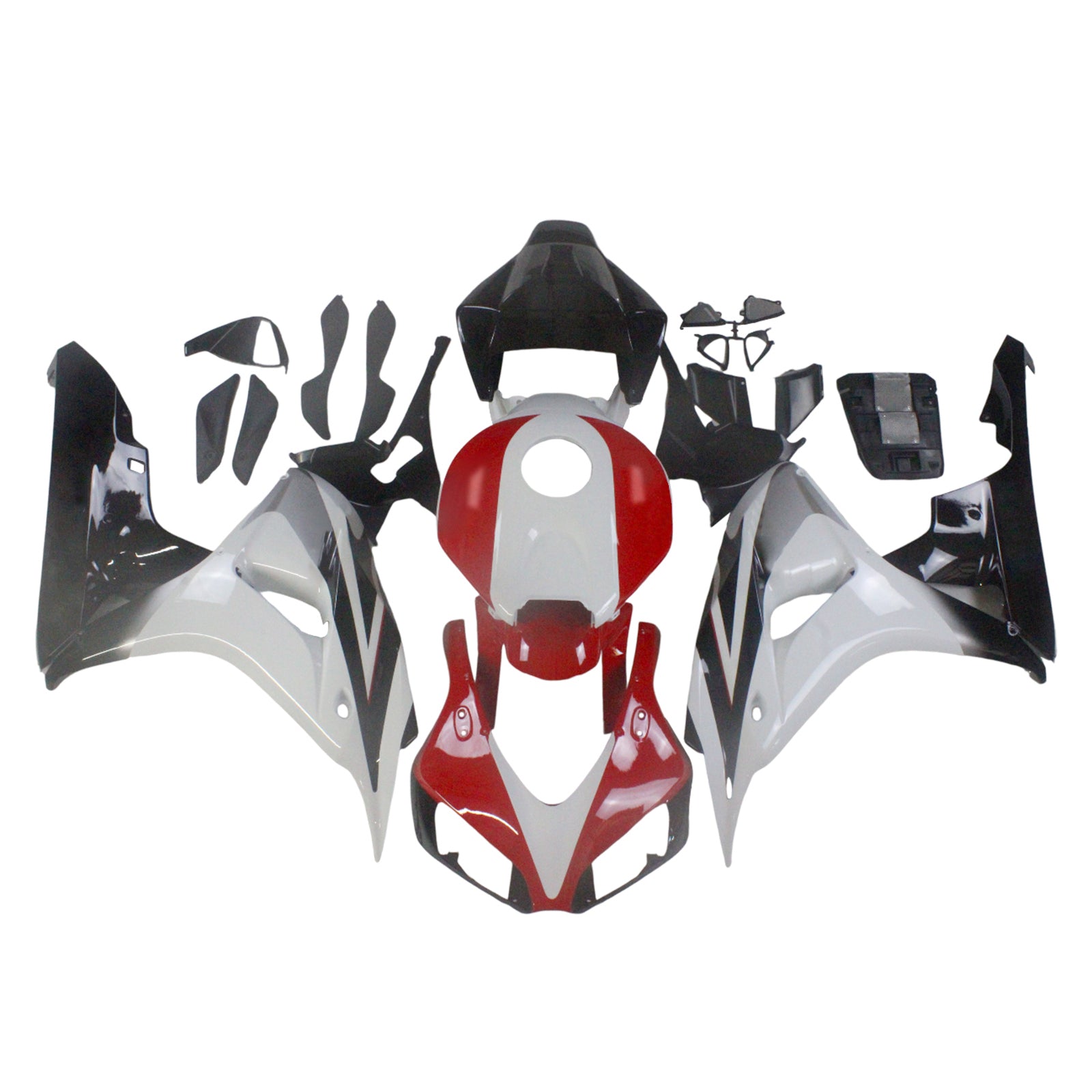 Carénages Amotopart 2006-2007 Honda CBR 1000 RR Blanc Rouge Noir CBR Generic