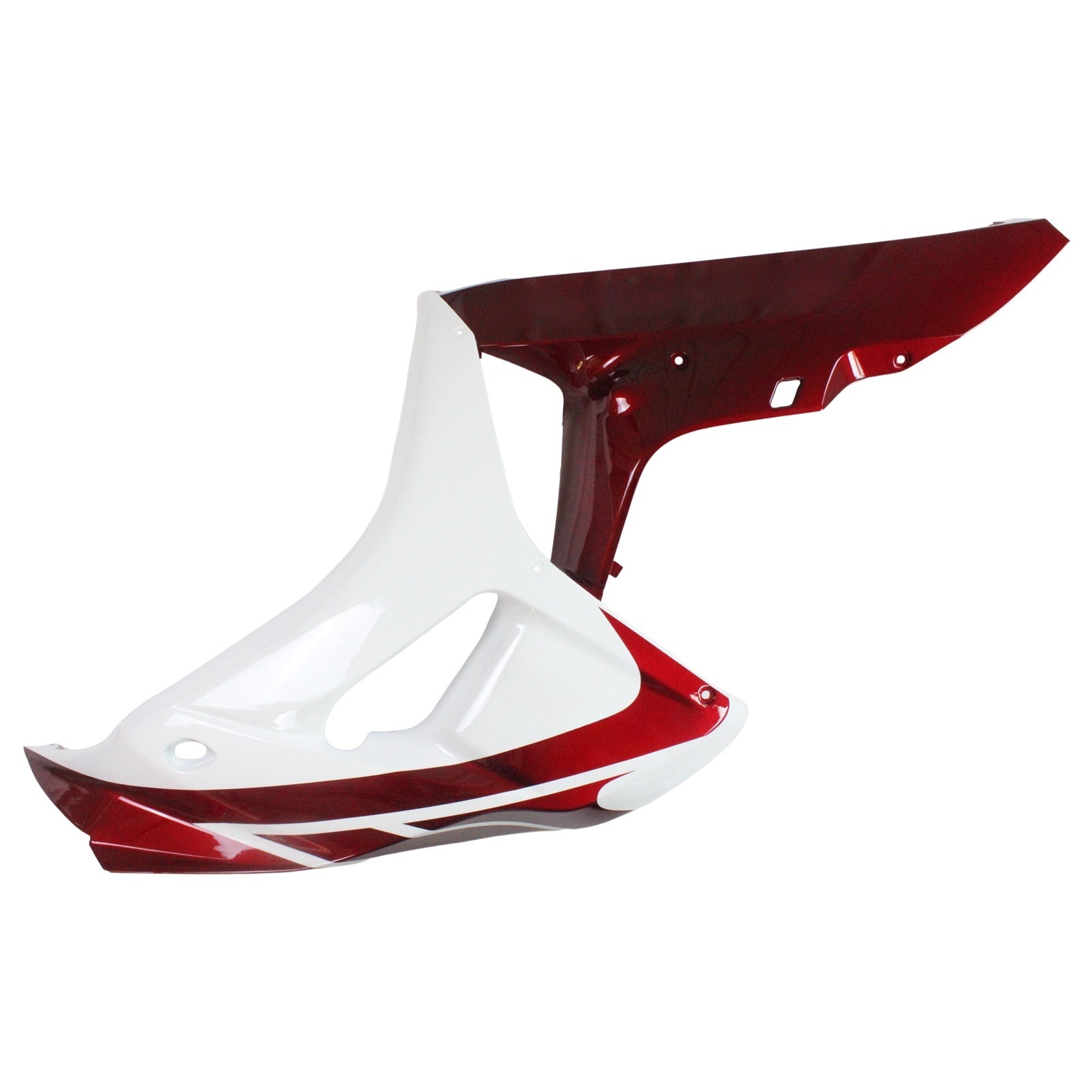 Amotopart Carénages 2006-2007 Honda CBR 1000 RR Blanc & Rouge Cerise Honda Generic