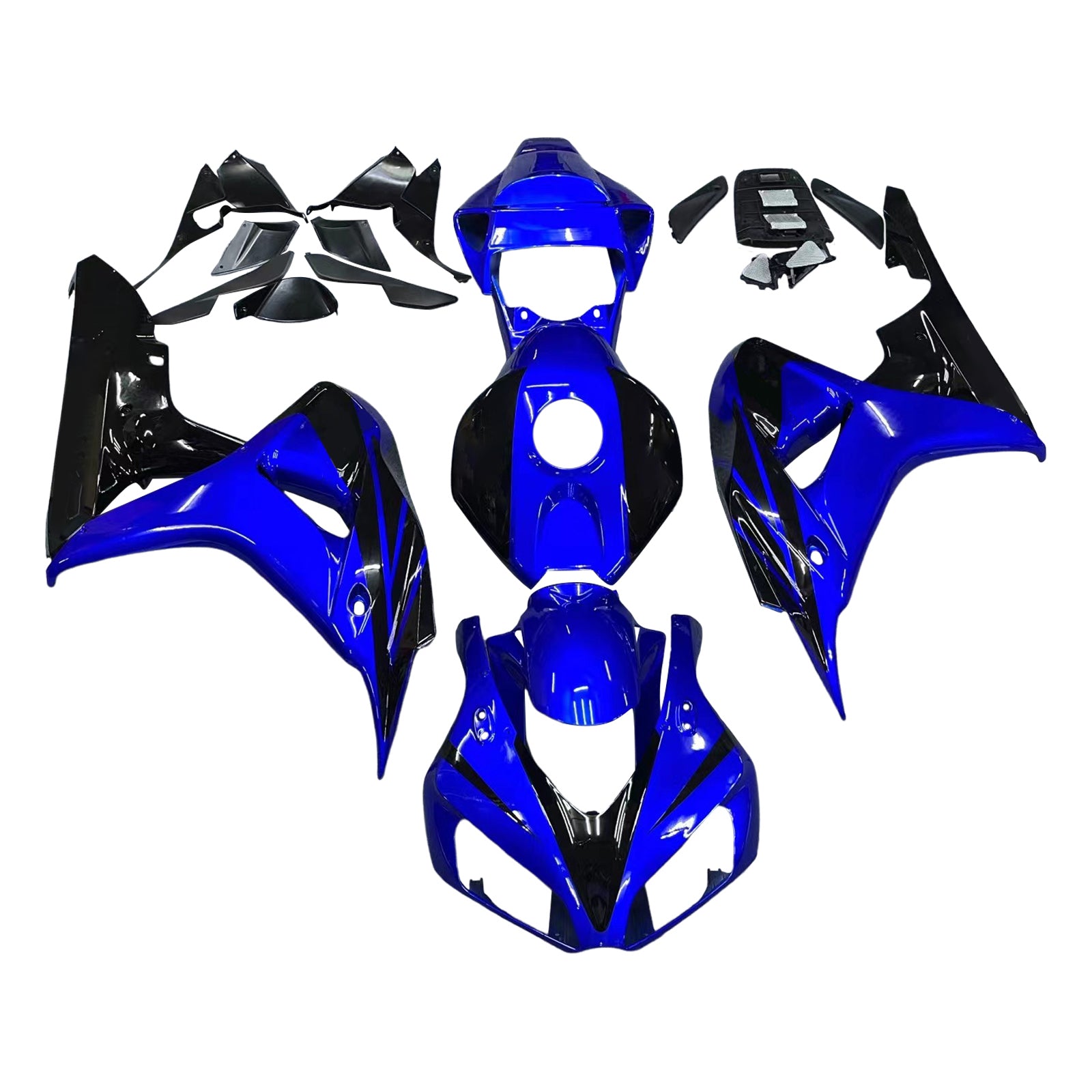 Amotopart Kuip 2006-2007 Honda CBR 1000 RR Blauw en Zwart CBR Generiek