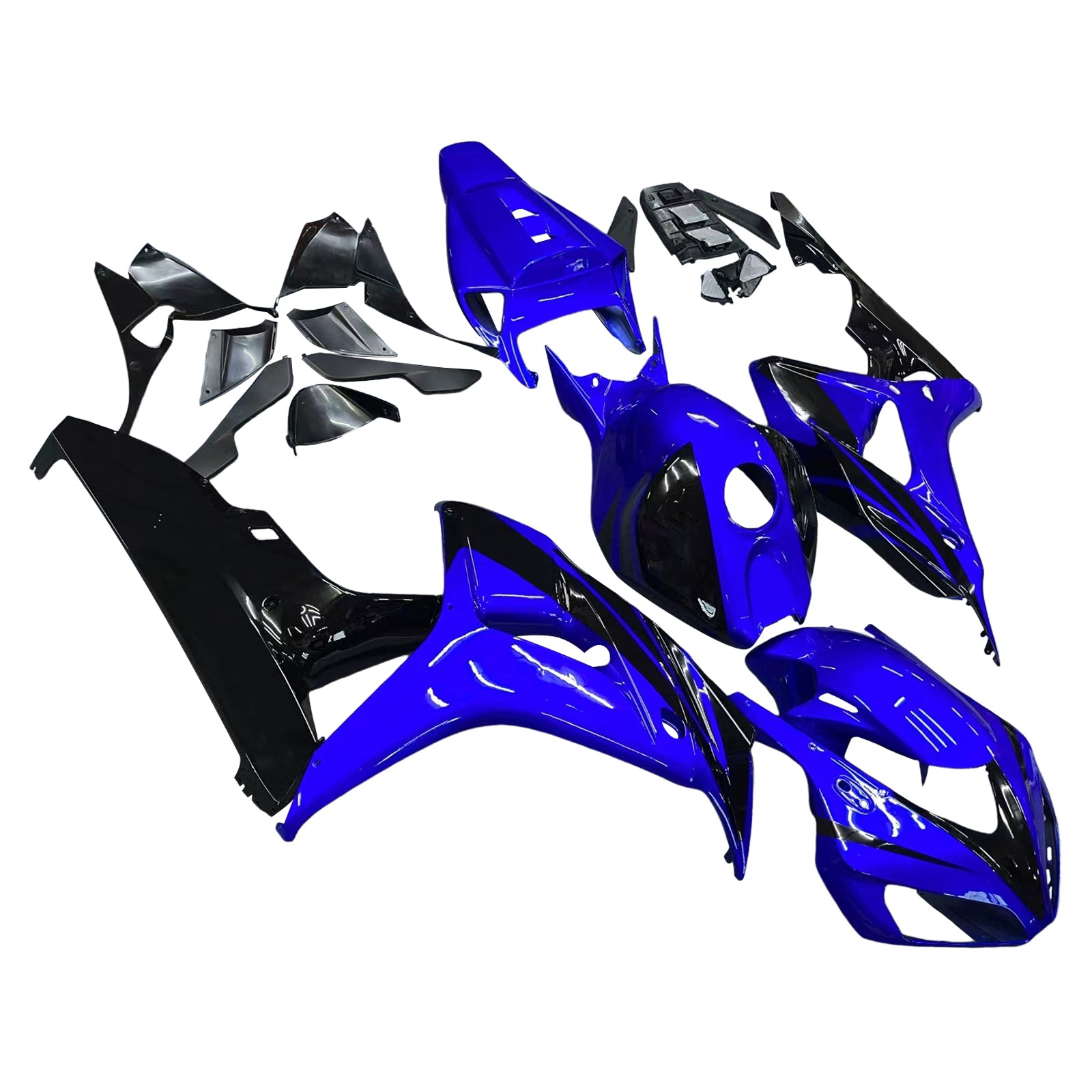 Amotopart Carena 2006-2007 Honda CBR 1000 RR Blu e Nero CBR Generico
