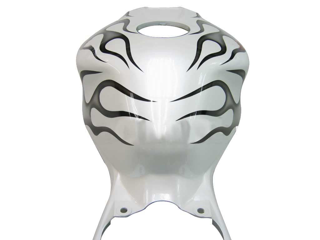 Owiewki Amotopart 2006-2007 Honda CBR 1000 RR Biało-Czarny Srebrny Płomień Generic