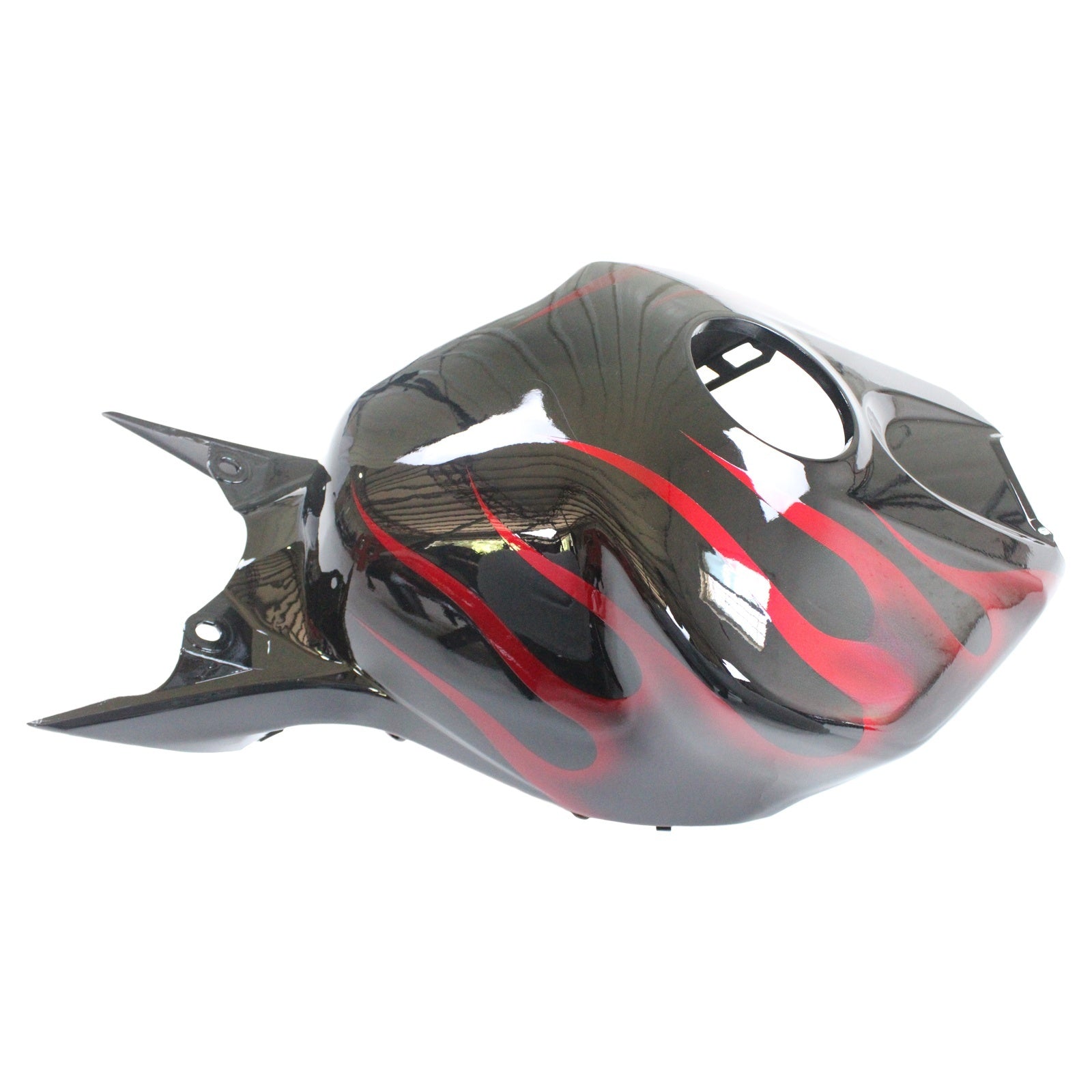 Ranging Amotopart 2006-2007 Honda CBR 1000 RR Black & Red Flame Generic