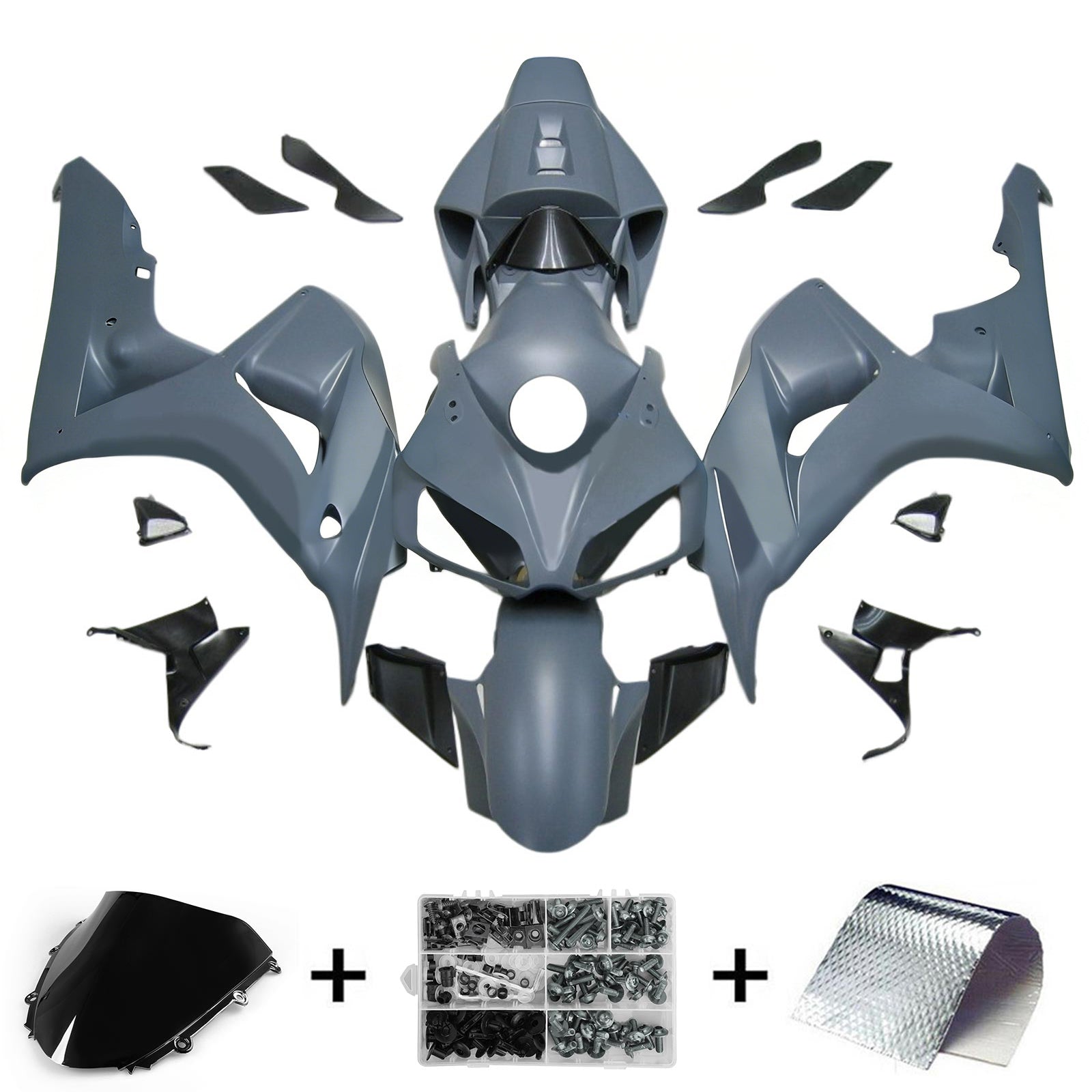 ABS Plastic Kairing Kit voor Honda CBR1000RR 2006-2007