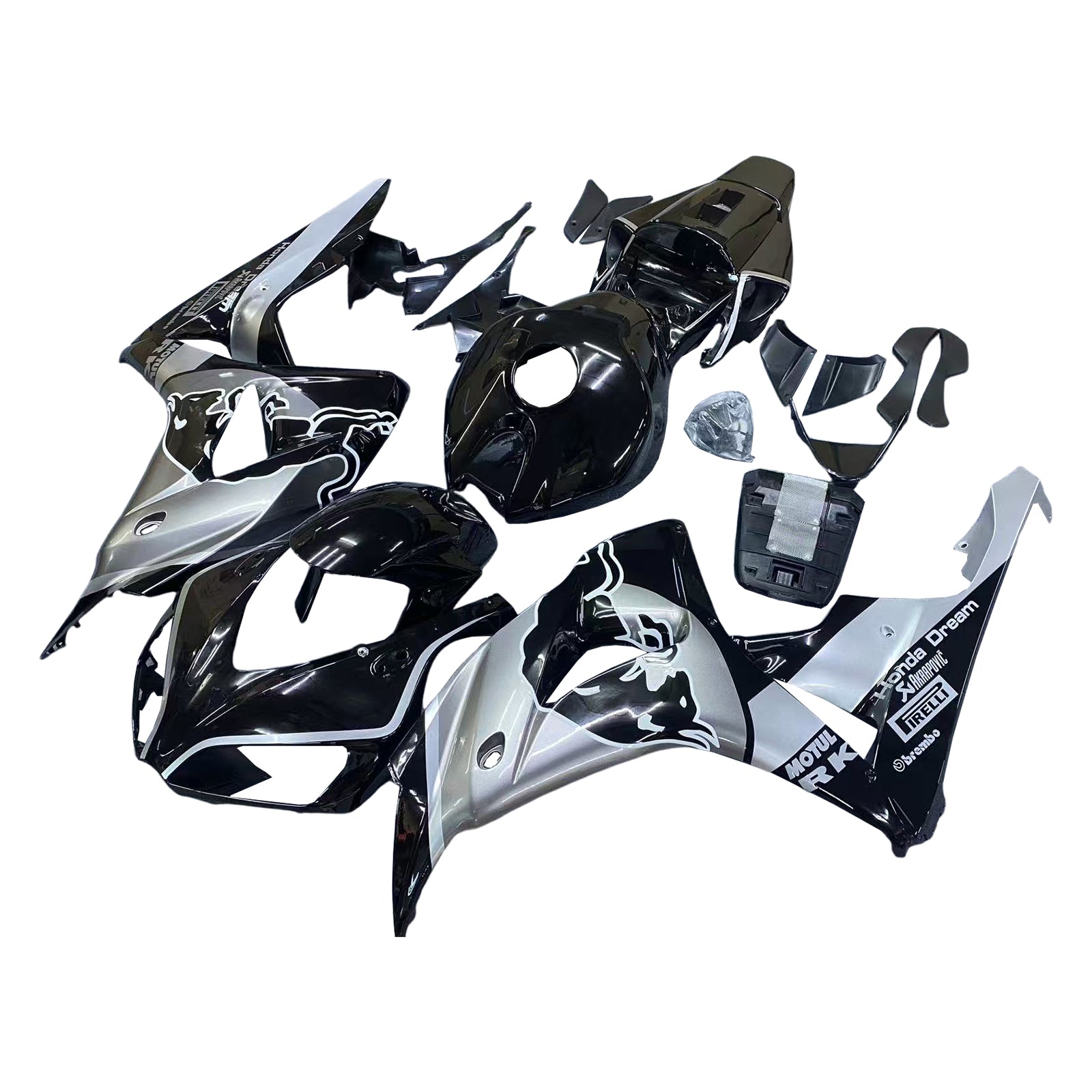 Amotopart Honda CBR1000RR 2006-2007 ABS muovinen korin suojasarja