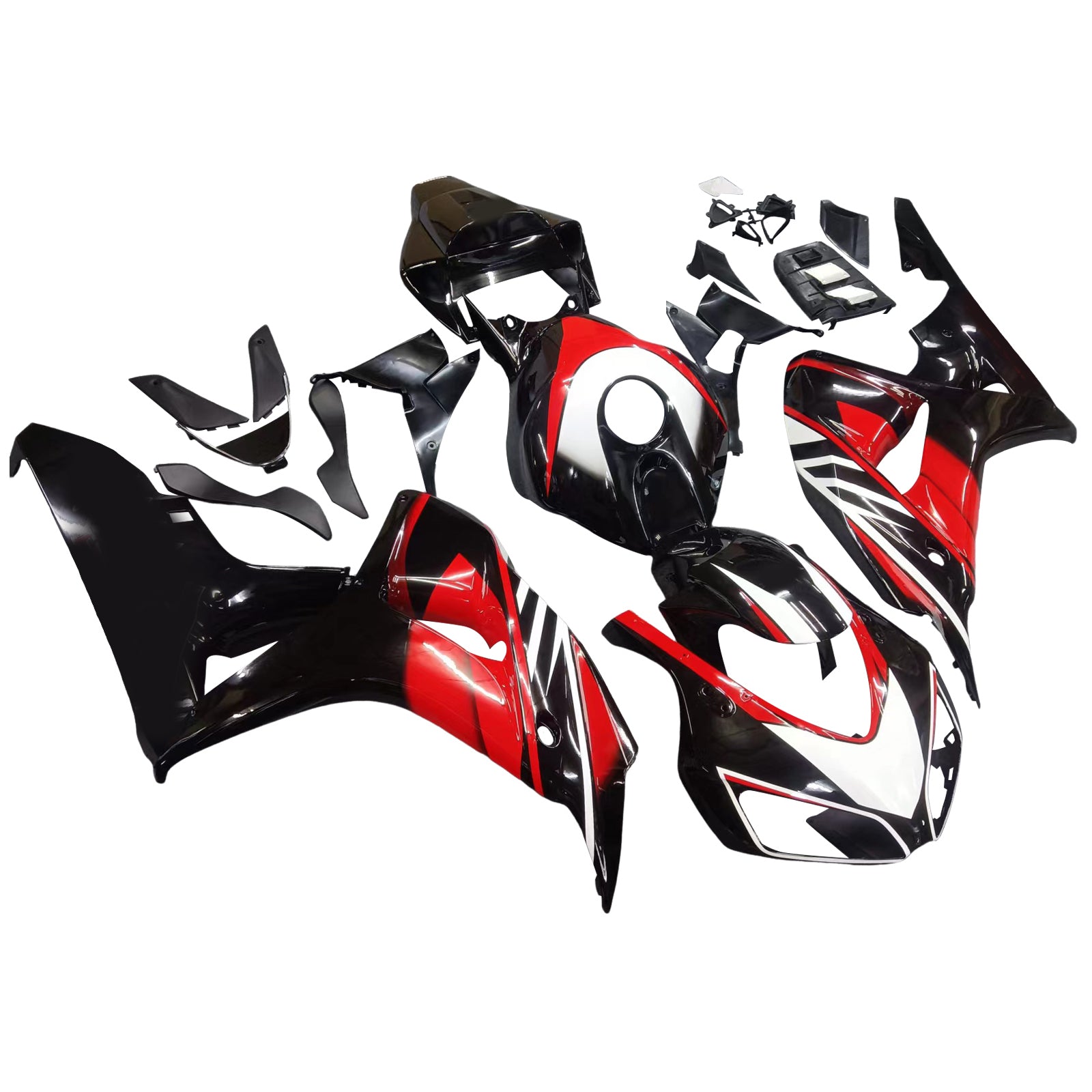 Amotopart Honda CBR1000RR 2006-2007 ABS muovinen korin suojasarja