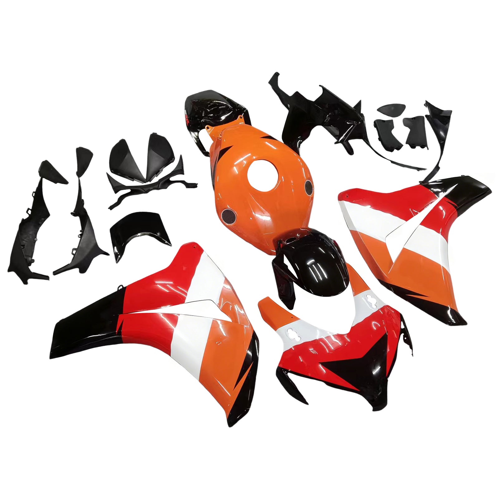 Mercados AMOTOPART 2008-2011 Honda CBR 1000 RR Noir Orange Repsol Generic
