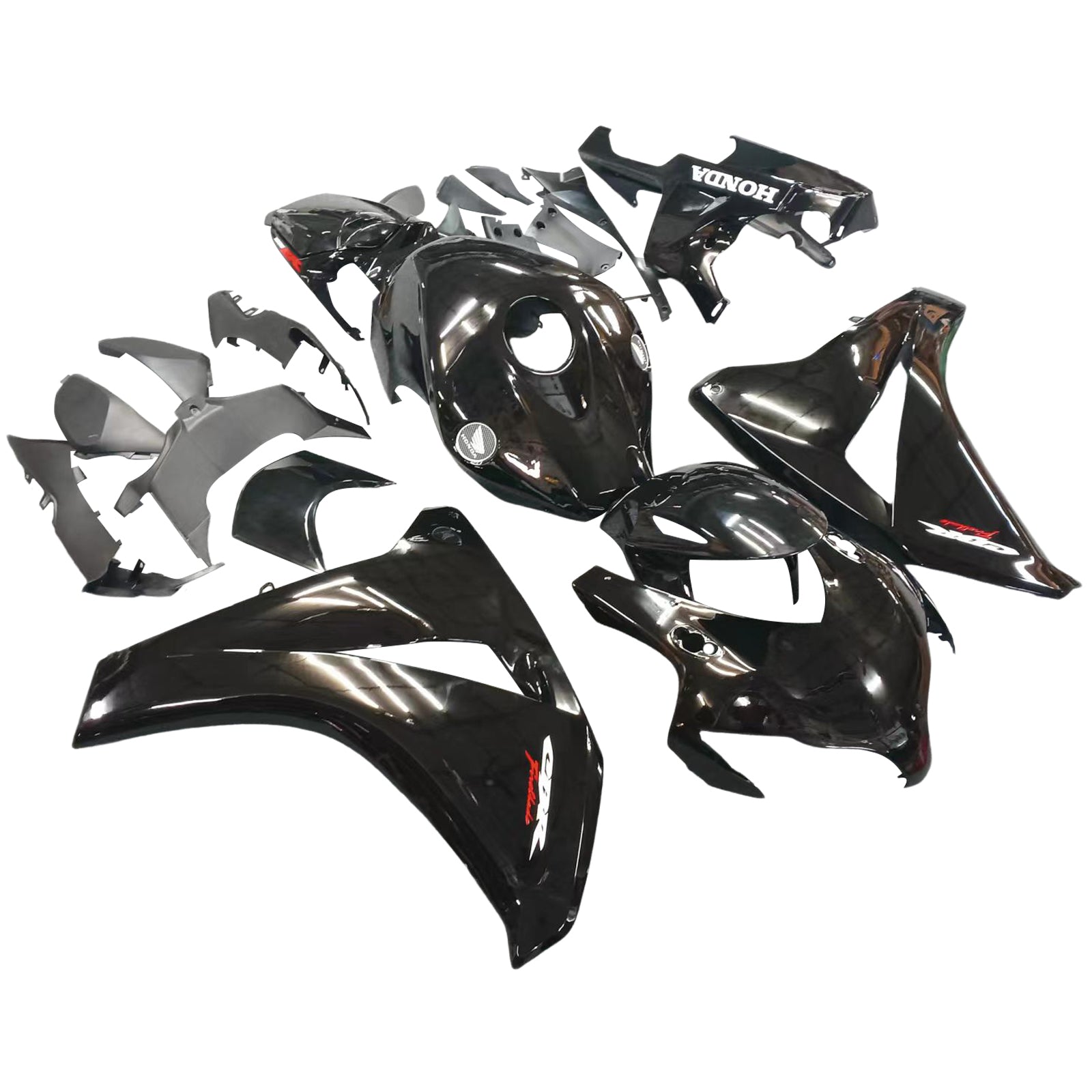Carénages Amotopart 2008-2011 Honda CBR1000 RR All Black CBR Generic