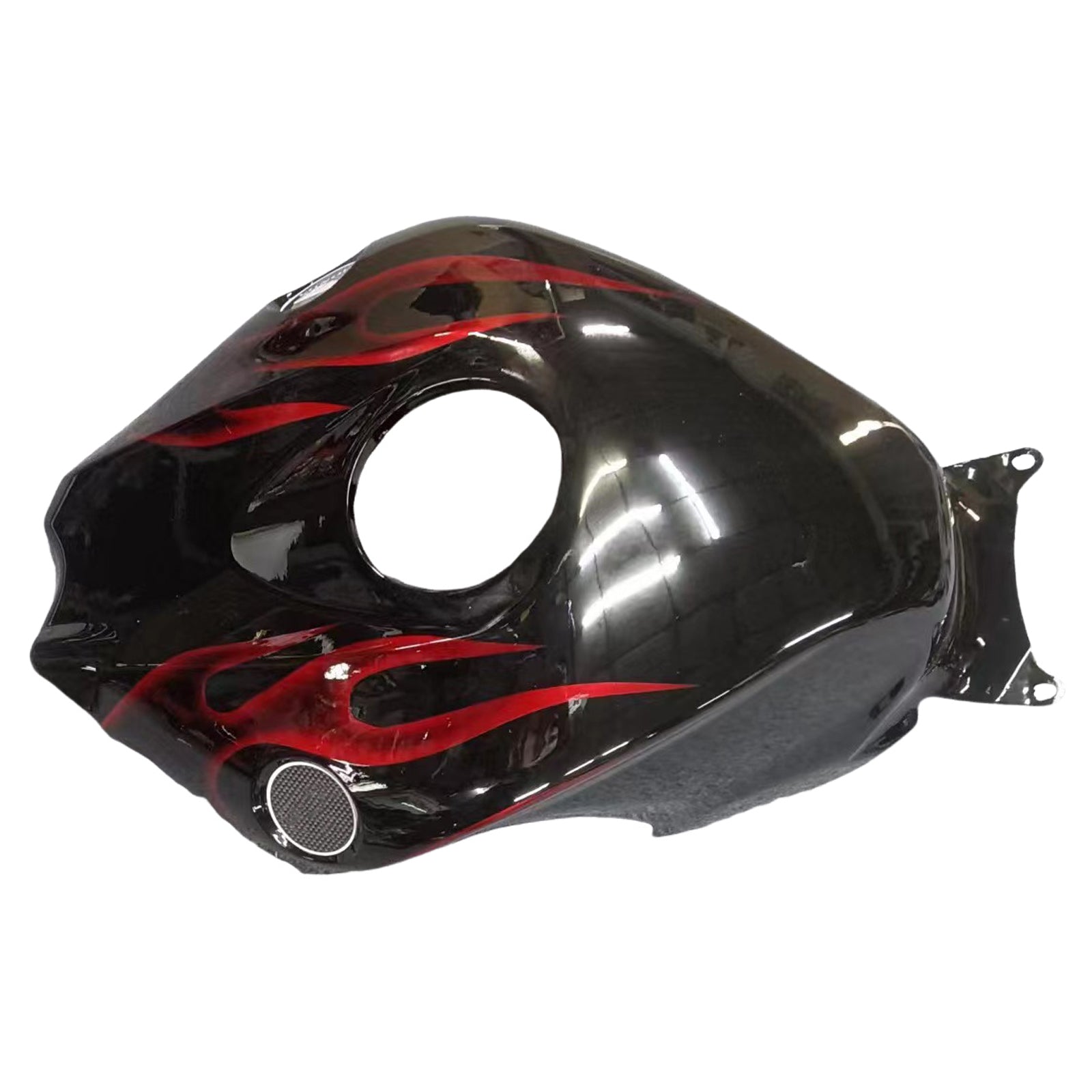 Carenados Amotopart 2008-2011 Honda CBR 1000 RR negro y rojo cereza llama genérico