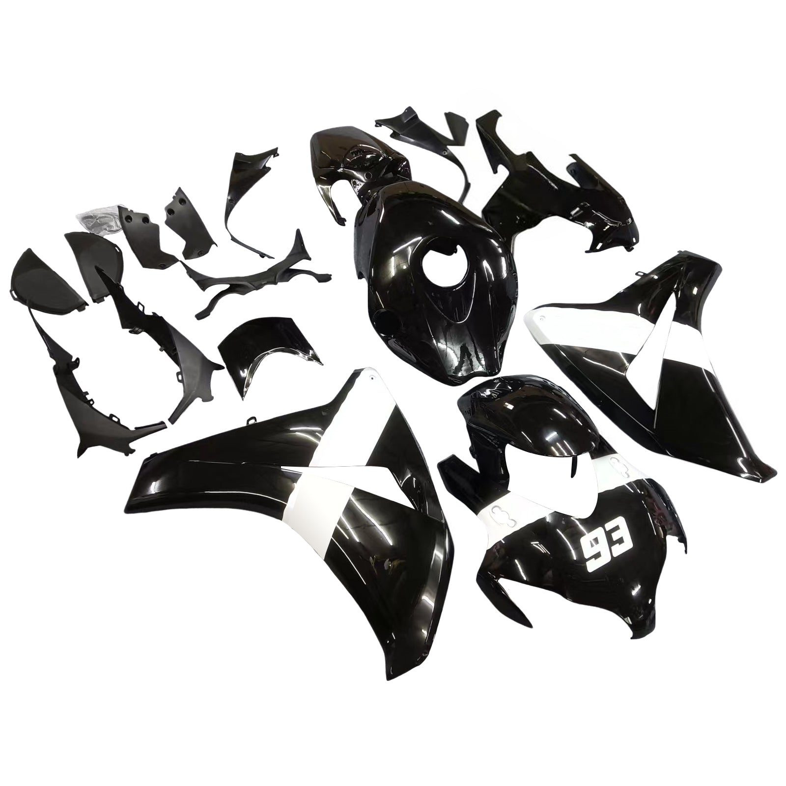2008-2011 Honda CBR1000rr injection Kit de carénage de camers en plastique