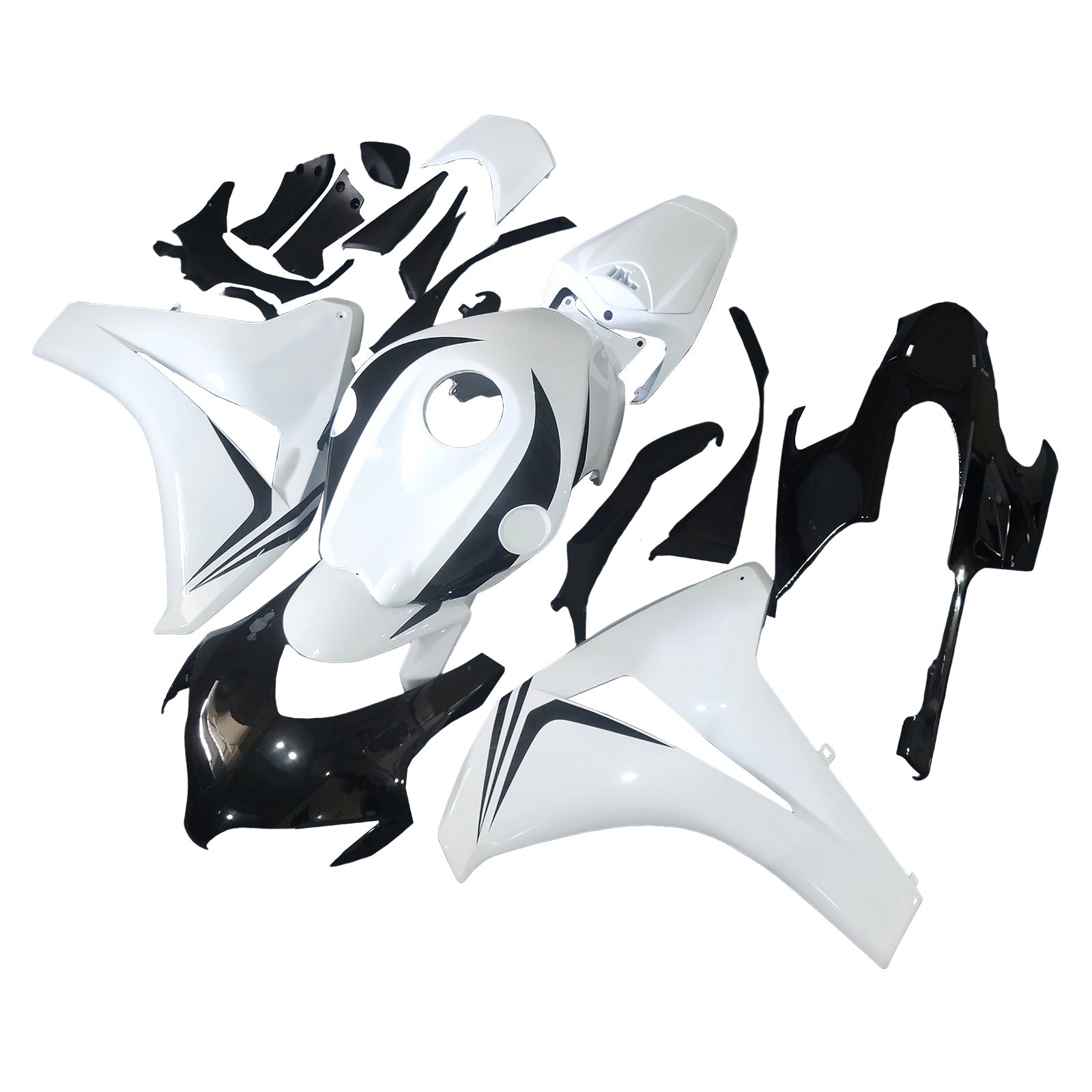 Amotopart Honda CBR1000RR 2008-2011 Kit Carénage Carrosserie Plastique ABS