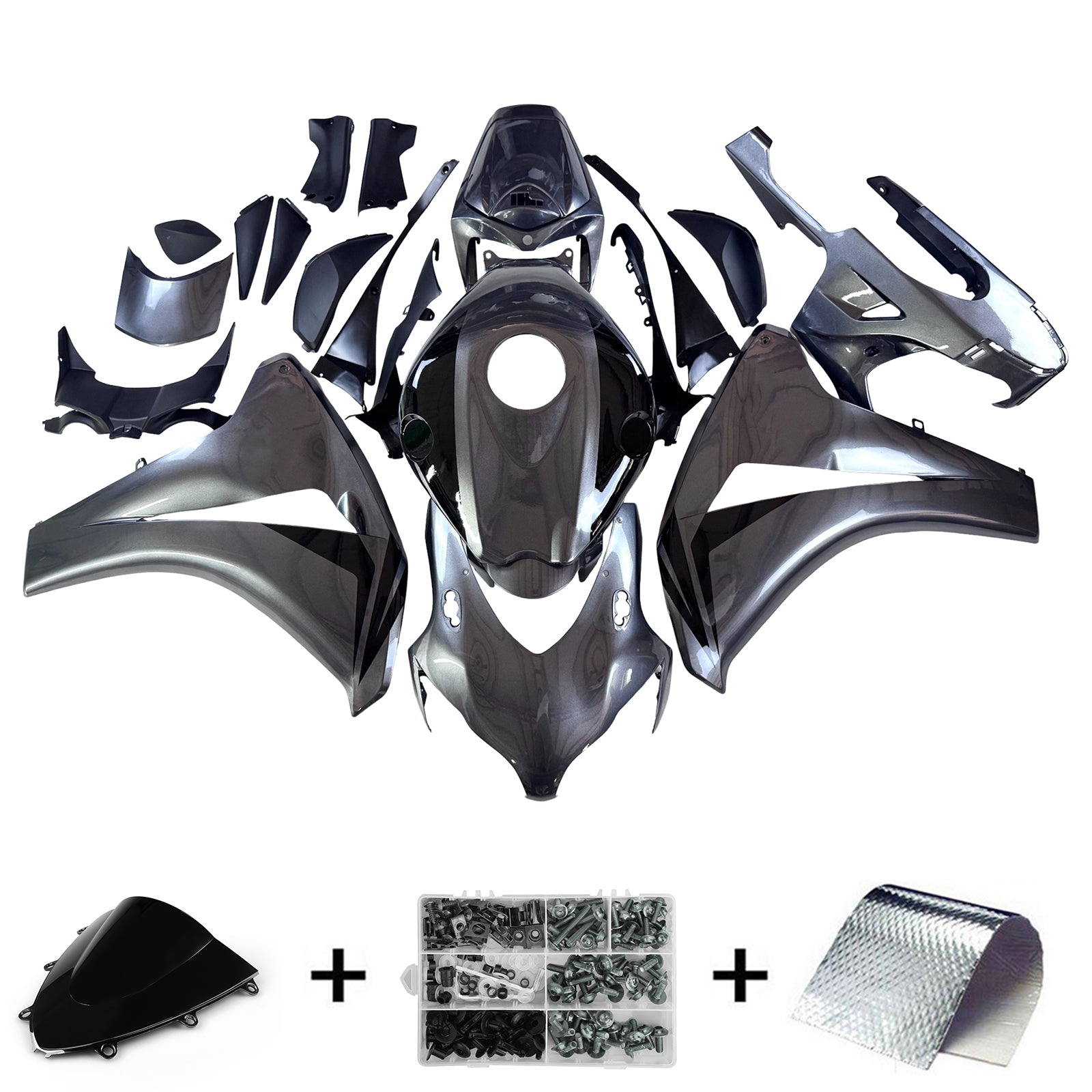 Amotopart Honda CBR1000RR 2008-2011 ABS kunststof carrosseriekuipset