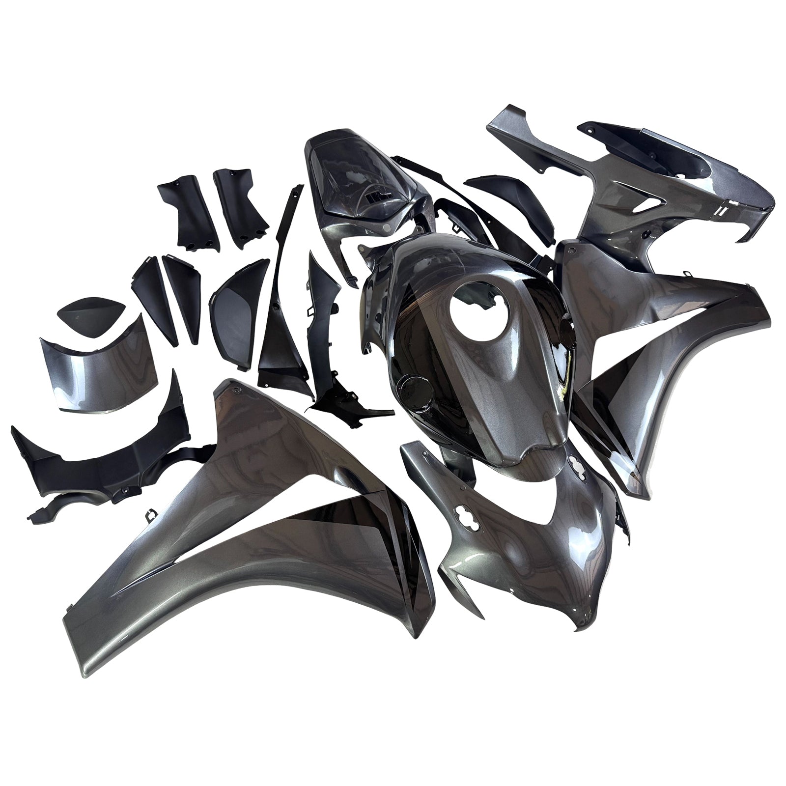 Amotopart Honda CBR1000RR 2008-2011 Kit Carénage Carrosserie Plastique ABS