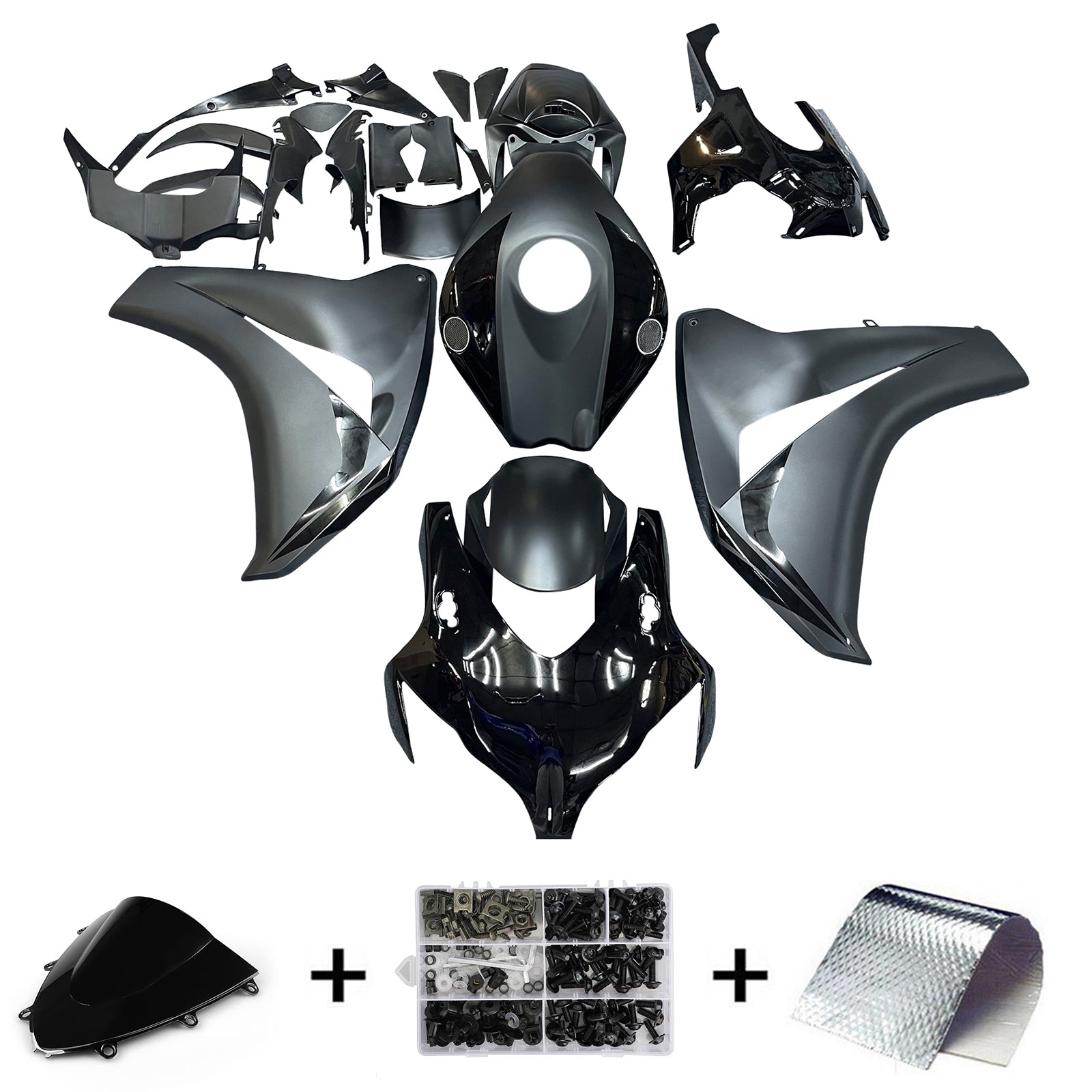 Amotopart Honda CBR1000RR 2008-2011 ABS kunststof carrosseriekuipset