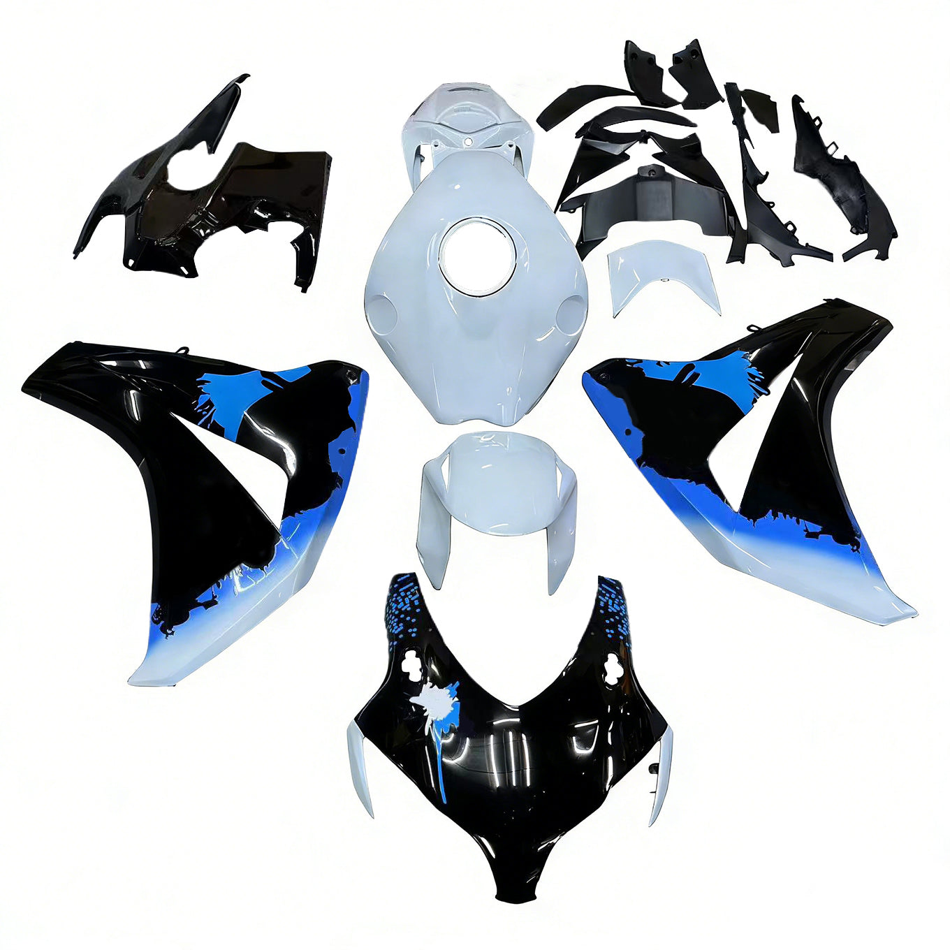 Amotopart Honda CBR1000RR 2008-2011 ABS kunststof carrosseriekuipset