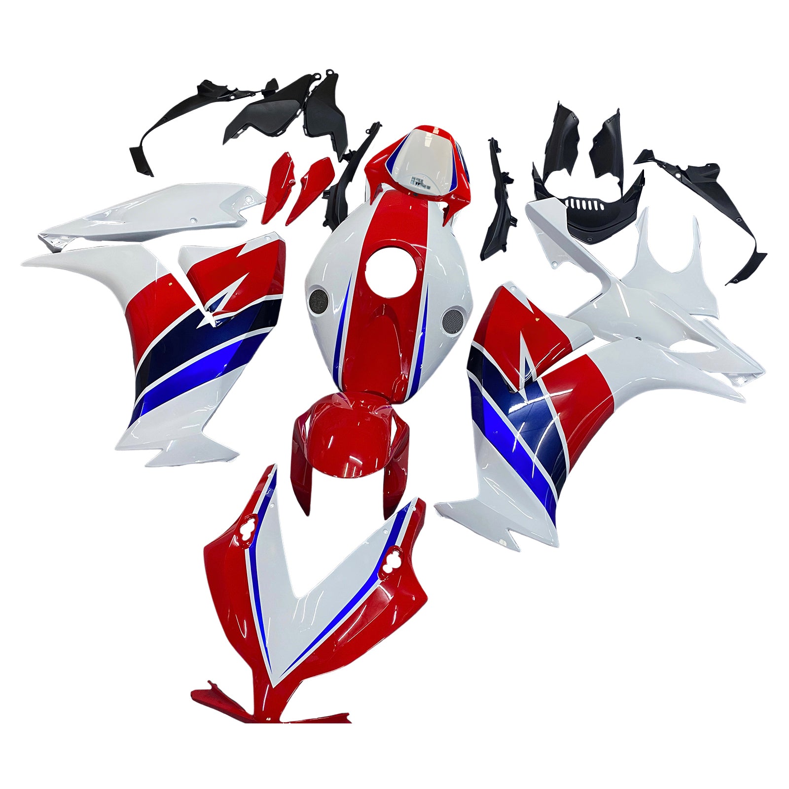 Markten Amotopart 2012-2016 Honda CBR1000RR HRC WIT RED BLAUWE generieke