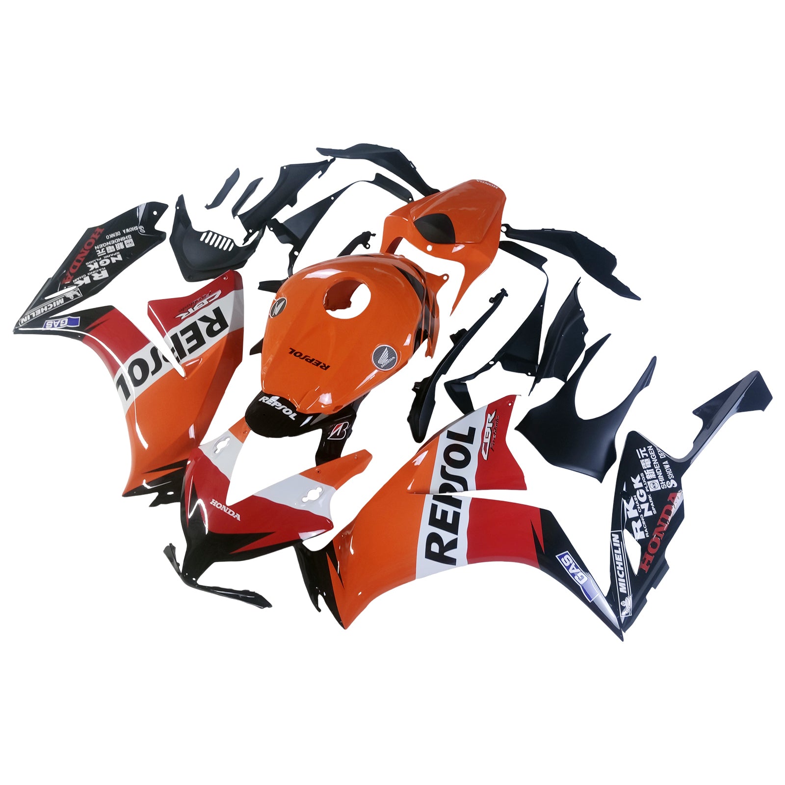 Ranges Amotopart 2012-2016 Honda CBR1000rr Repsol Orange Generic