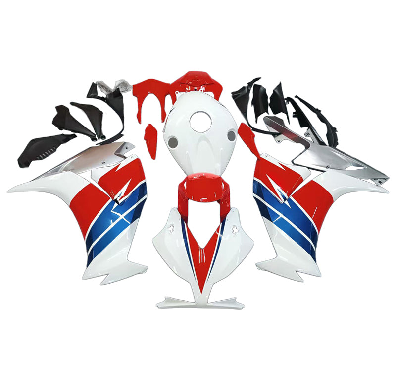 Carene Amotopart 2012-2016 Honda CBR1000RR HRC Bianco Argento Generico