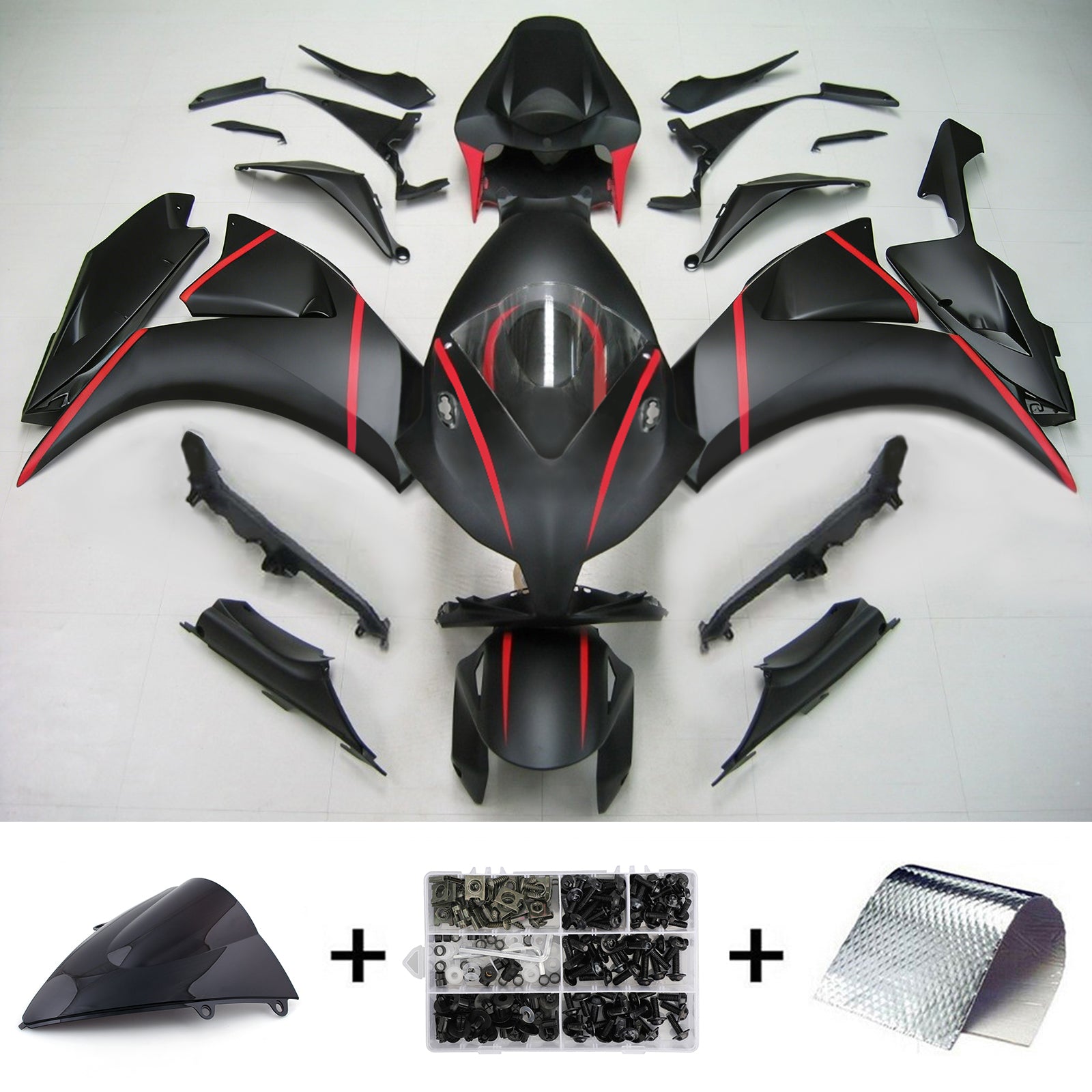 Ruiskutussuojasarja Kori Muovi ABS Honda CBR1000RR 2012-2016