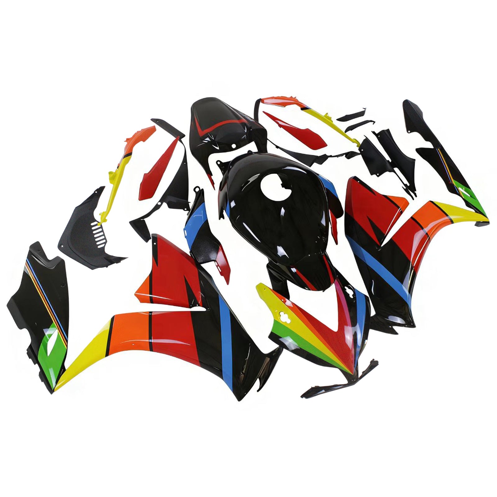 Amotopart Honda CBR1000RR 2012-2016 Kit Carénage Carrosserie Plastique ABS