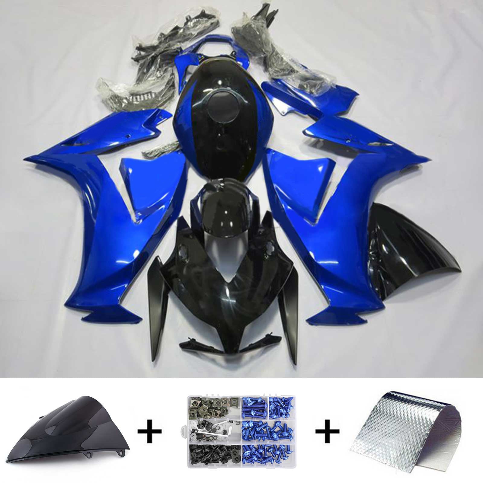 Amotopart Honda CBR1000RR 2012-2016 Kit carenatura carrozzeria in plastica ABS