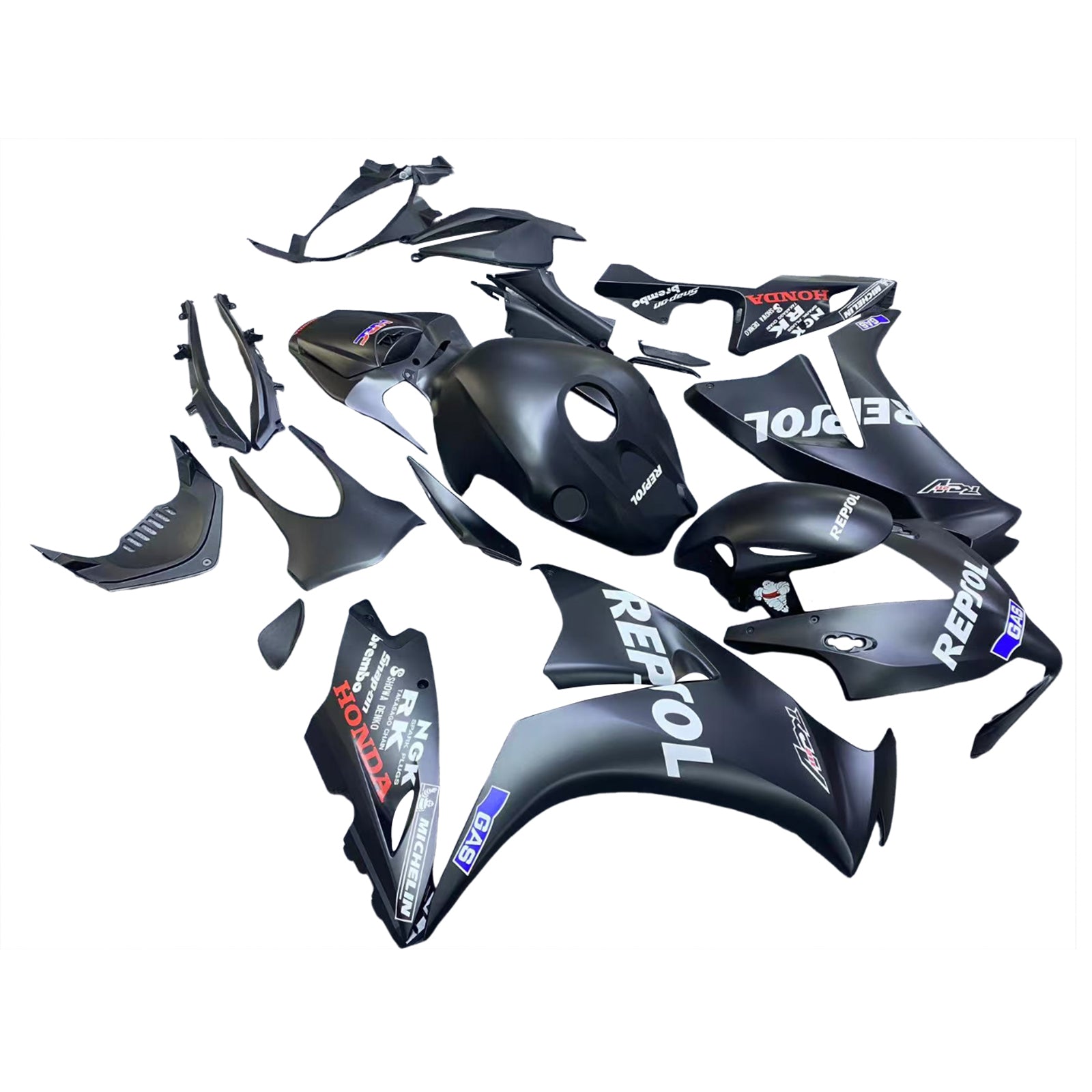 Amotopart Honda CBR1000RR 2012-2016 Kit de carenado de carrocería de plástico ABS