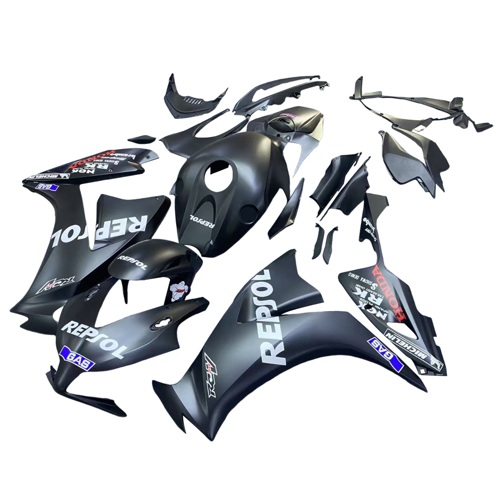 Amotopart Honda CBR1000RR 2012-2016 Kit de carenado de carrocería de plástico ABS