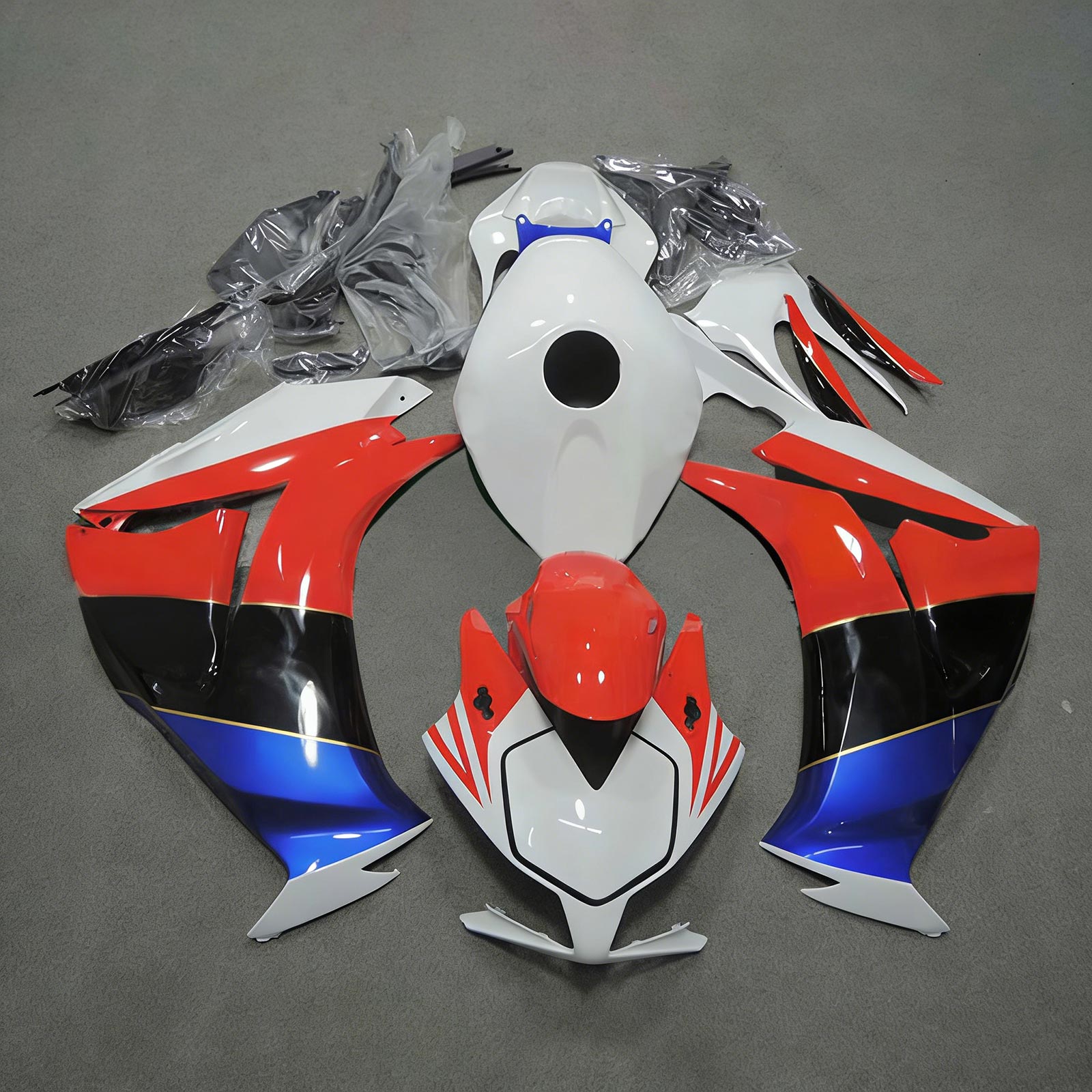 Amotopart Honda CBR1000RR 2012-2016 Kit carenatura carrozzeria in plastica ABS