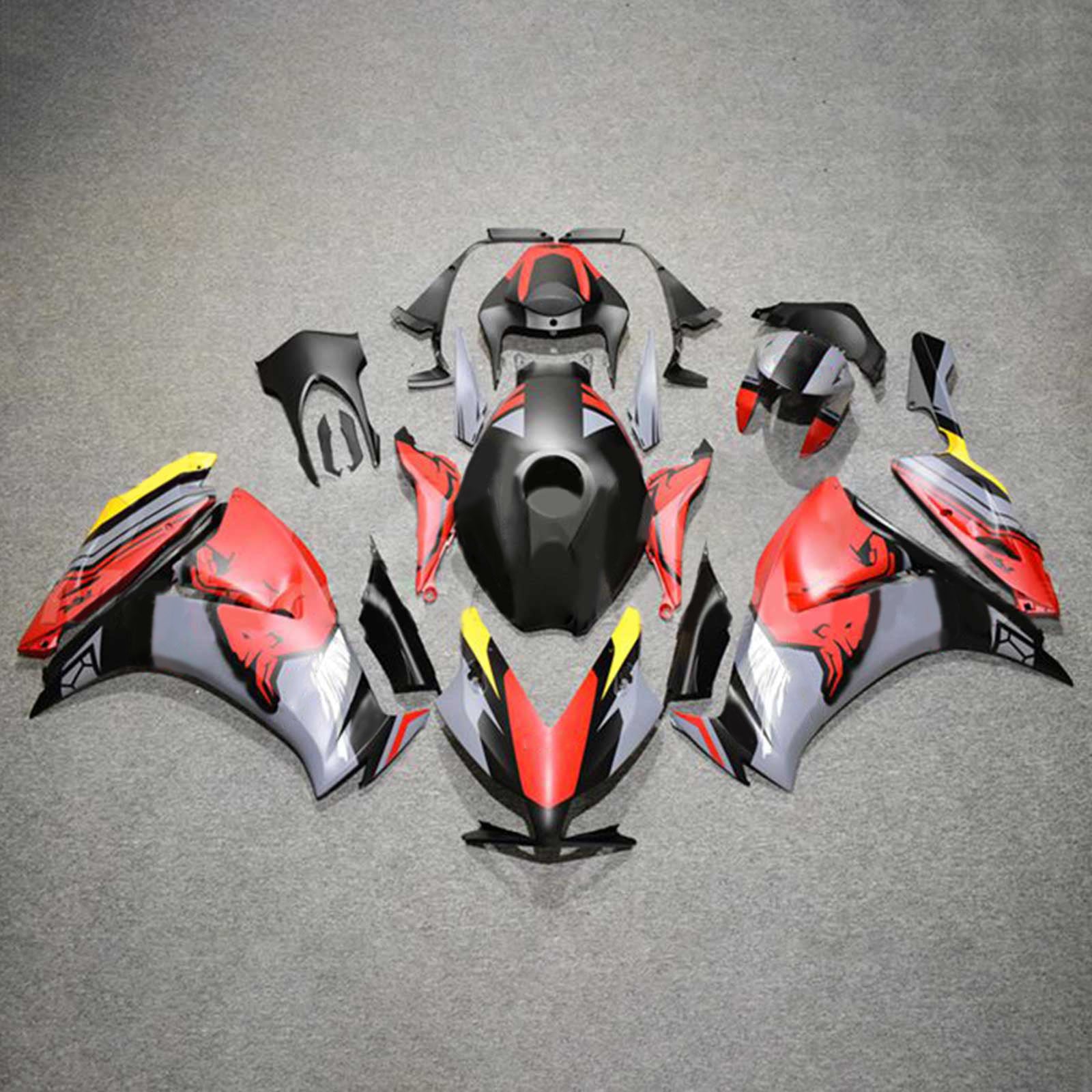 Amotopart Honda CBR1000RR 2012-2016 Kit carenatura carrozzeria in plastica ABS