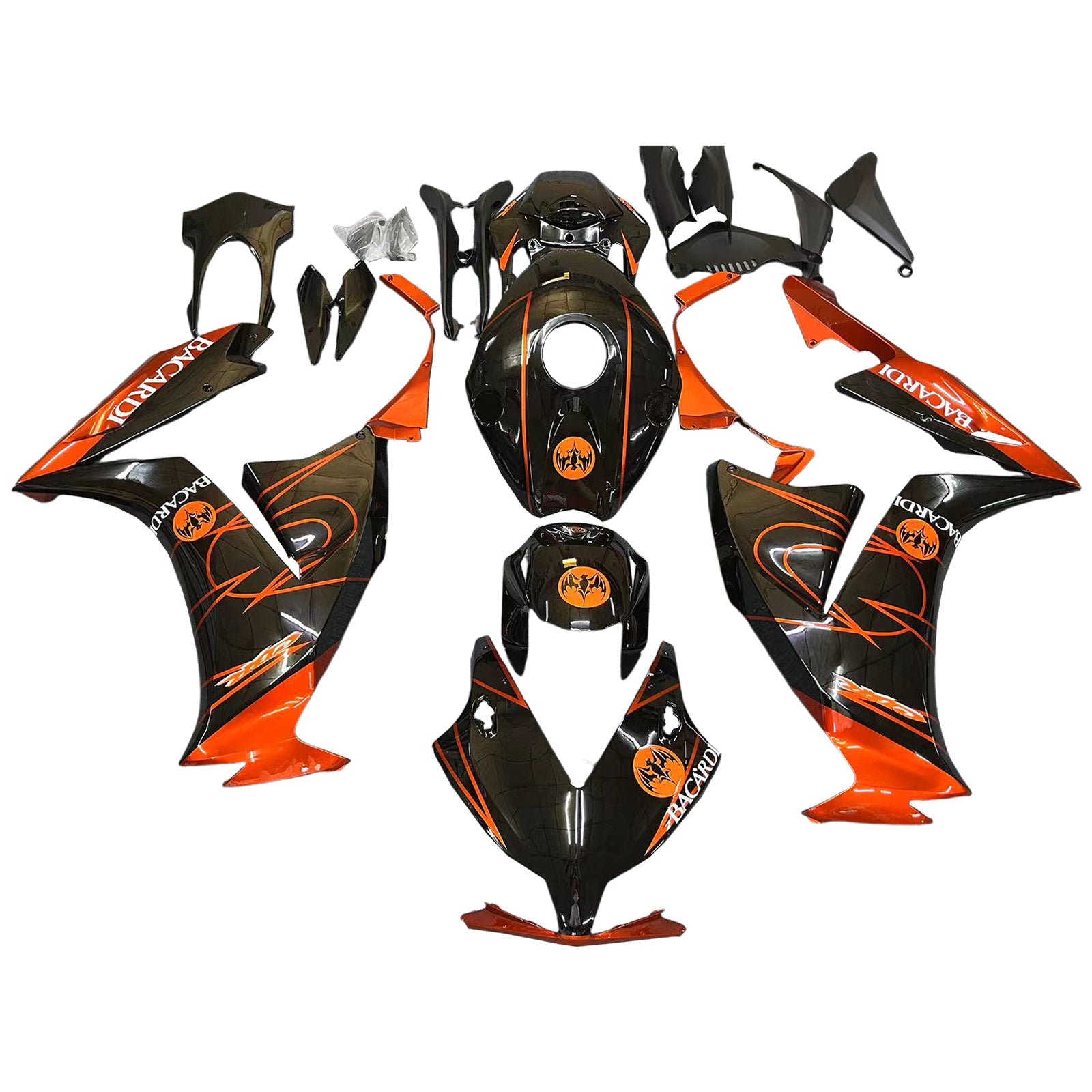 Amotopart Honda CBR1000RR 2012-2016 ABS muovinen korin suojasarja