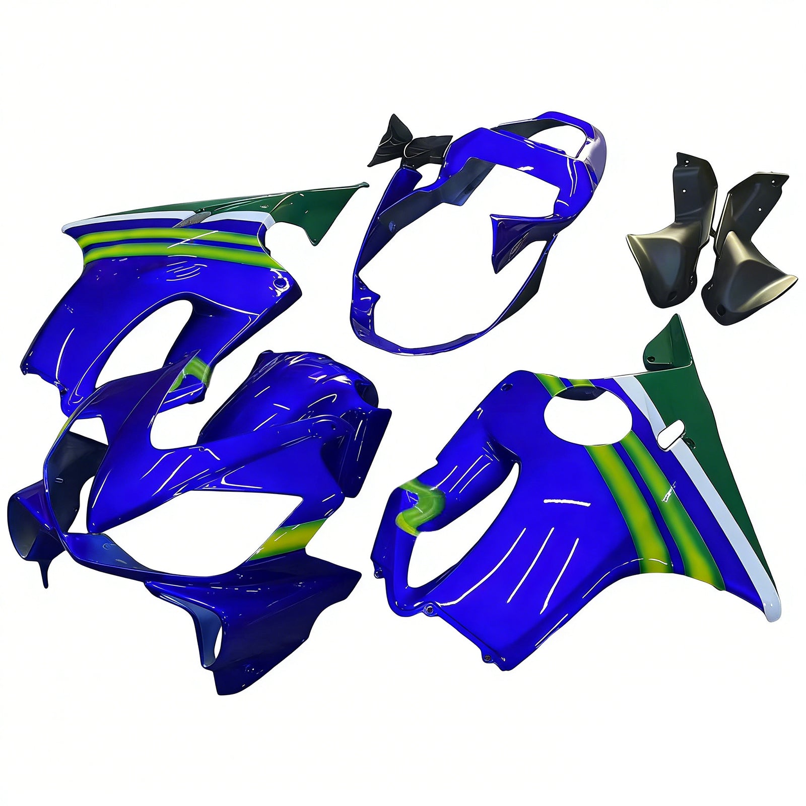 Sobe Amotopart 2001-2003 Honda CBR 600 F4I Bleu & Vert Movistar generic