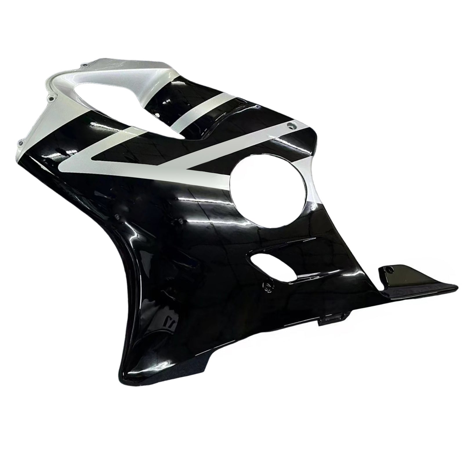 Amotopart stroomlijnkappen 2001-2003 Honda CBR 600 F4i zilver en zwart F4i generiek