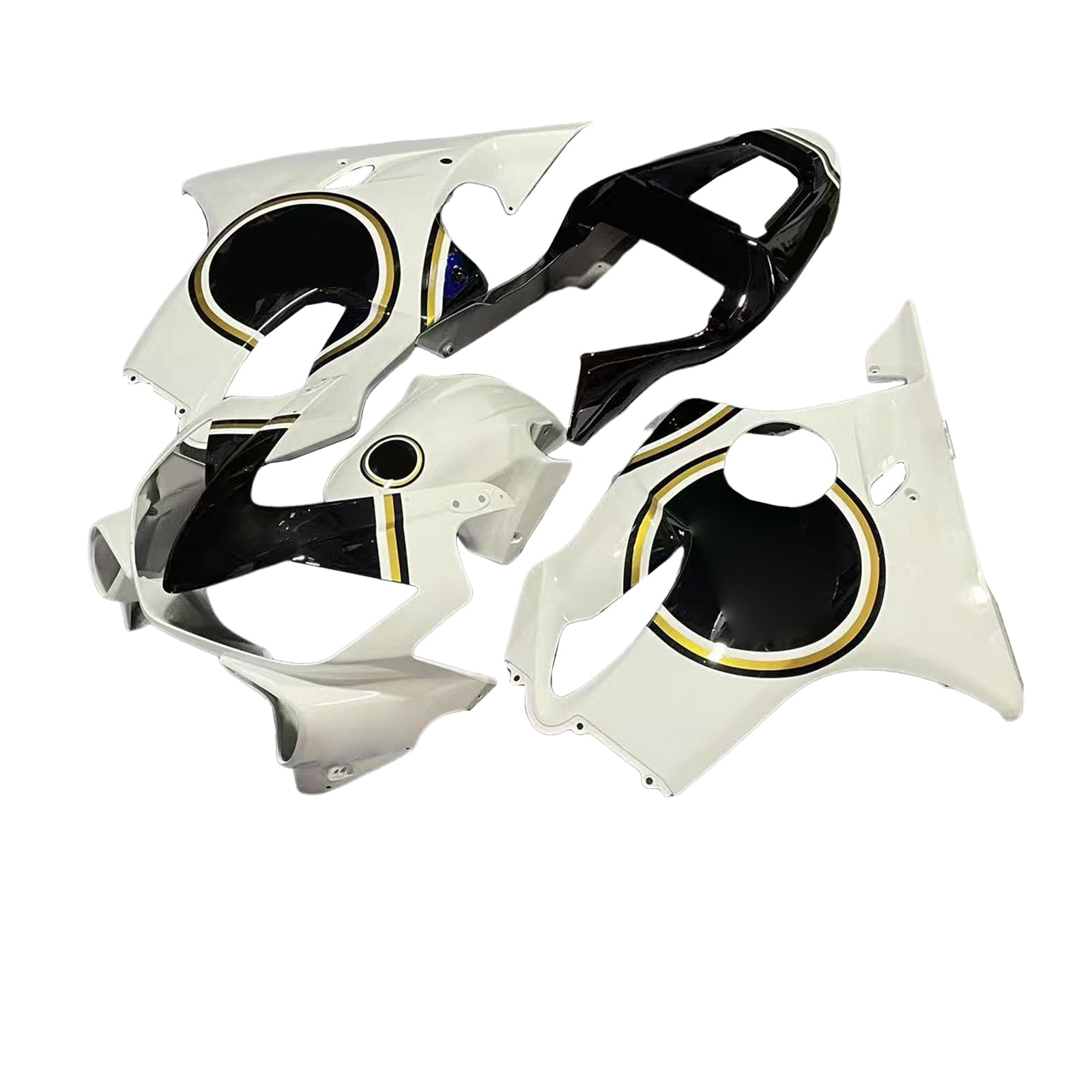 Range Amotopart 2001-2003 Honda CBR 600 F4i White & Black Lucky Strike Generic