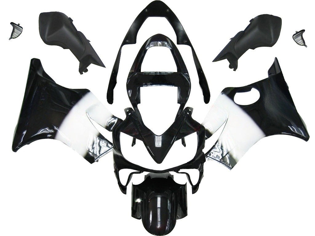 Amotopart stroomlijnkappen 2001-2003 Honda CBR 600 F4i Zwart West Generiek