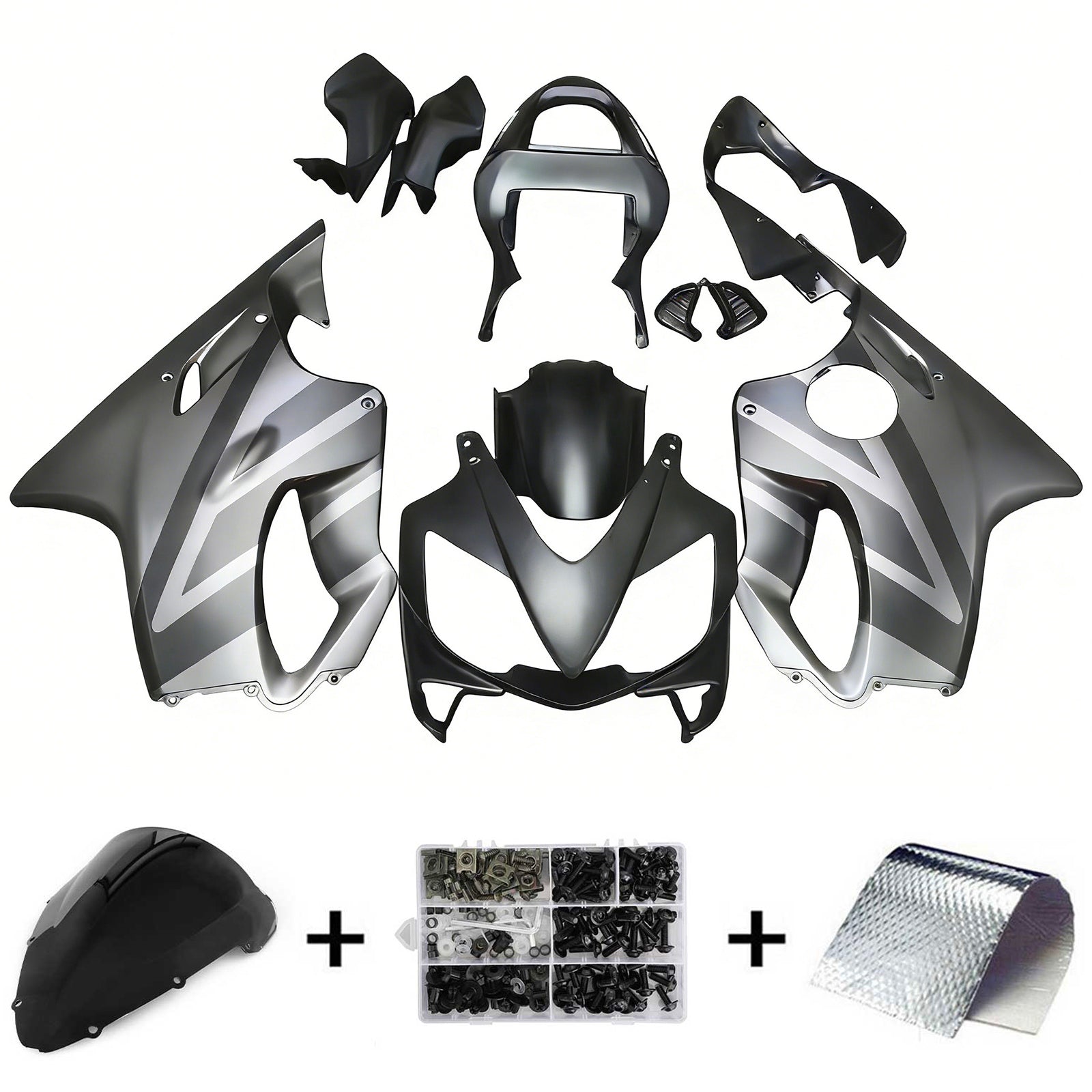 Amotopart Honda CBR600 F4i 2001-2003 Zestaw owiewek plastikowych ABS