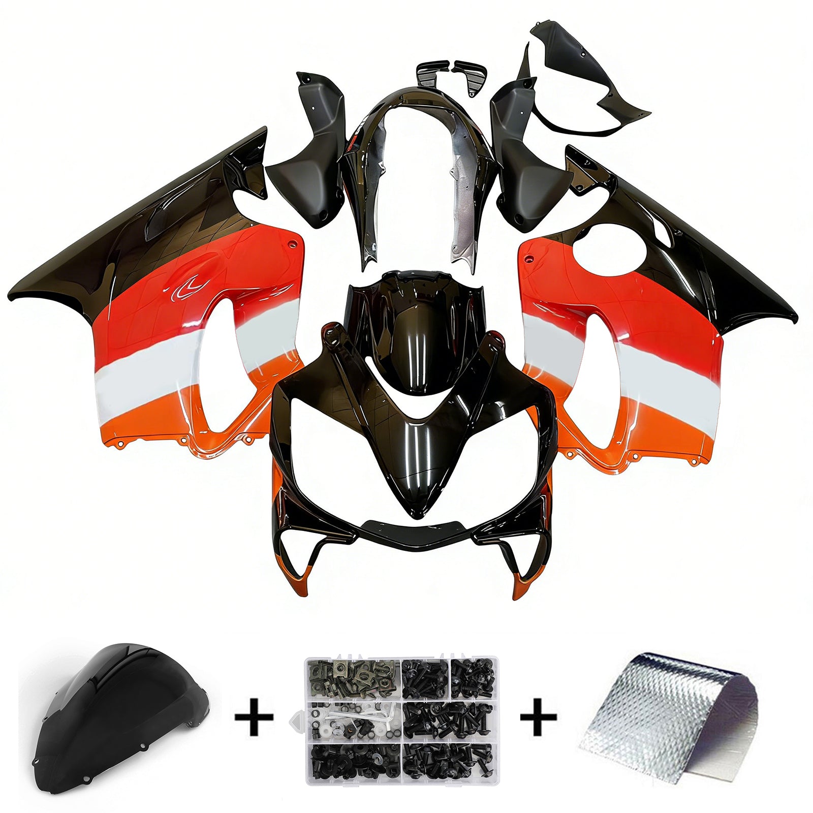 Marages Amotopart 2004-2007 Honda CBR 600 F4I NOIR REPSOL Generic