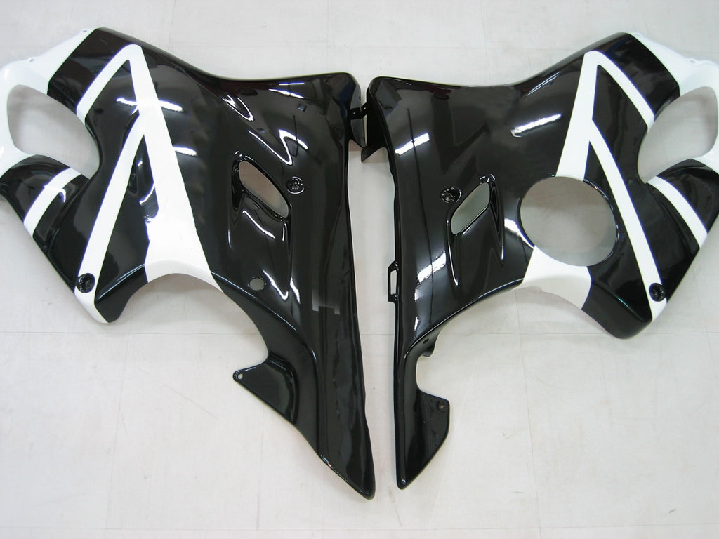 Amotopart stroomlijnkappen 2004-2007 Honda CBR 600 F4i zwart-wit F4i generiek
