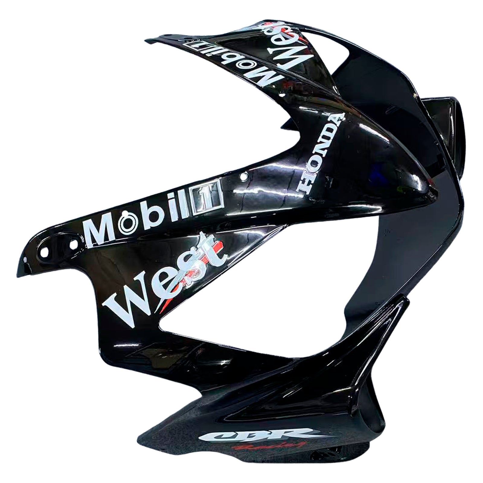 Sobe Amotopart 2004-2007 Honda CBR 600 F4I Black West Generic