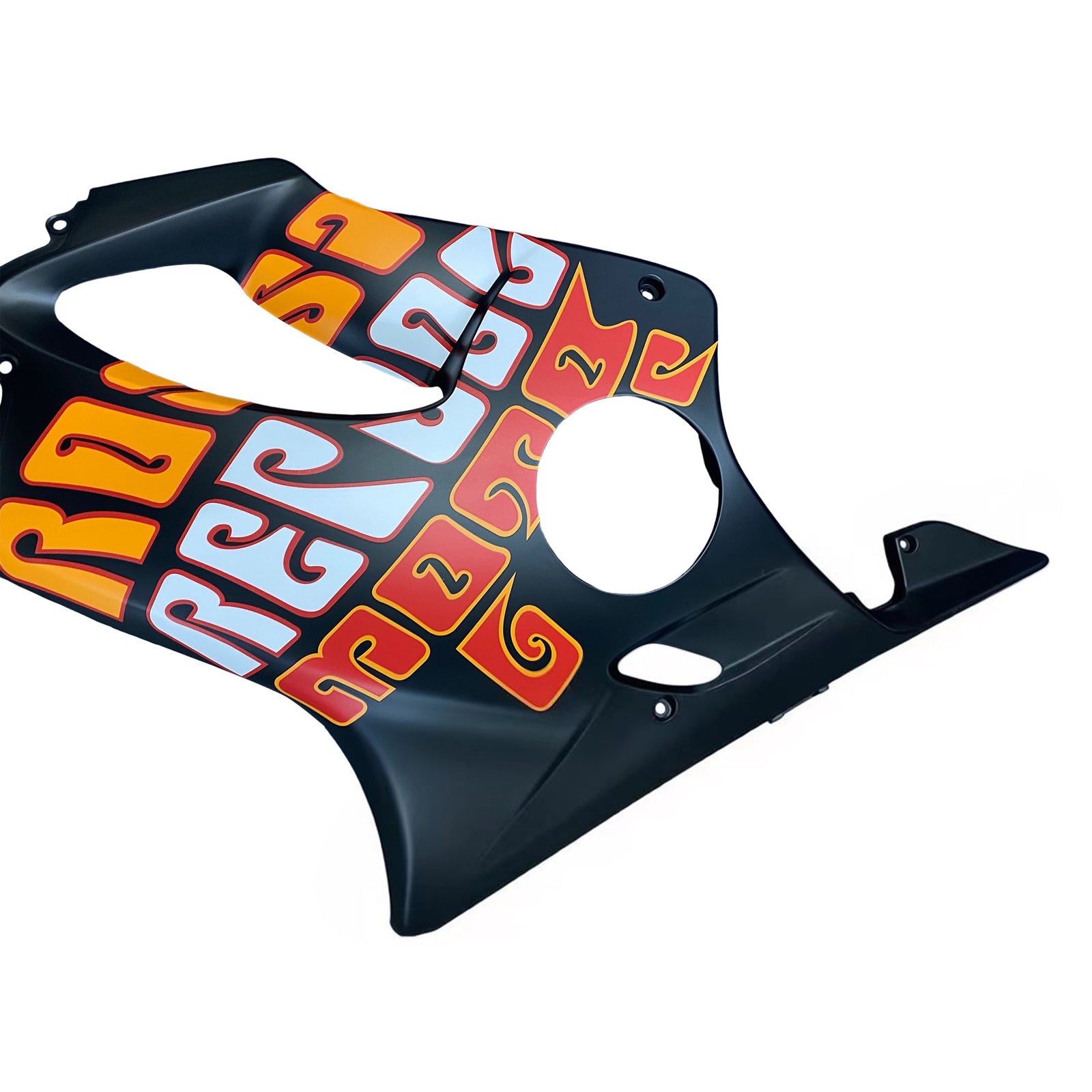 Carénages Amotopart 2004-2007 Honda CBR 600 F4i Noir Valentino Rossi Generic