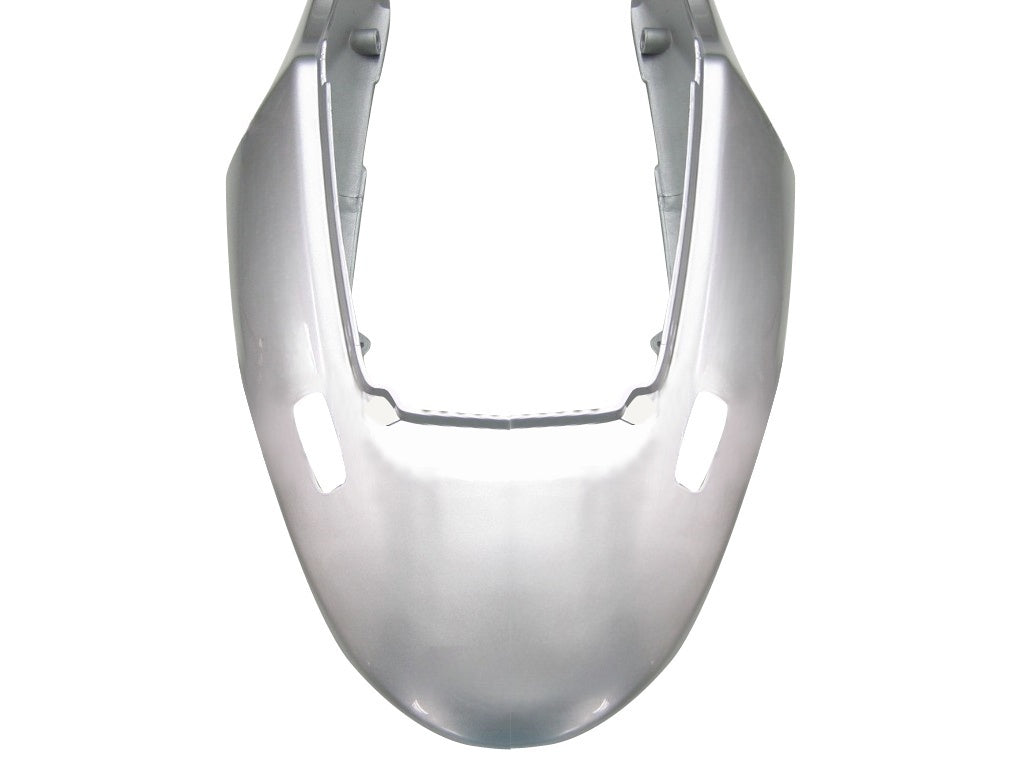 Carénages Amotopart 2004-2007 Honda CBR 600 F4i Silver & White Flame Generic