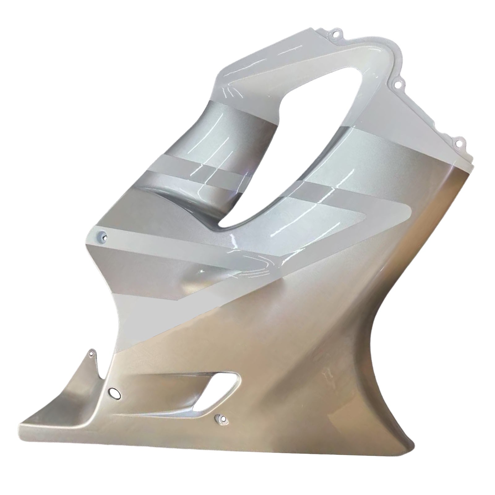 Carénages Amotopart 2004-2007 Honda CBR 600 F4i Blanc & Argent F4i Generic