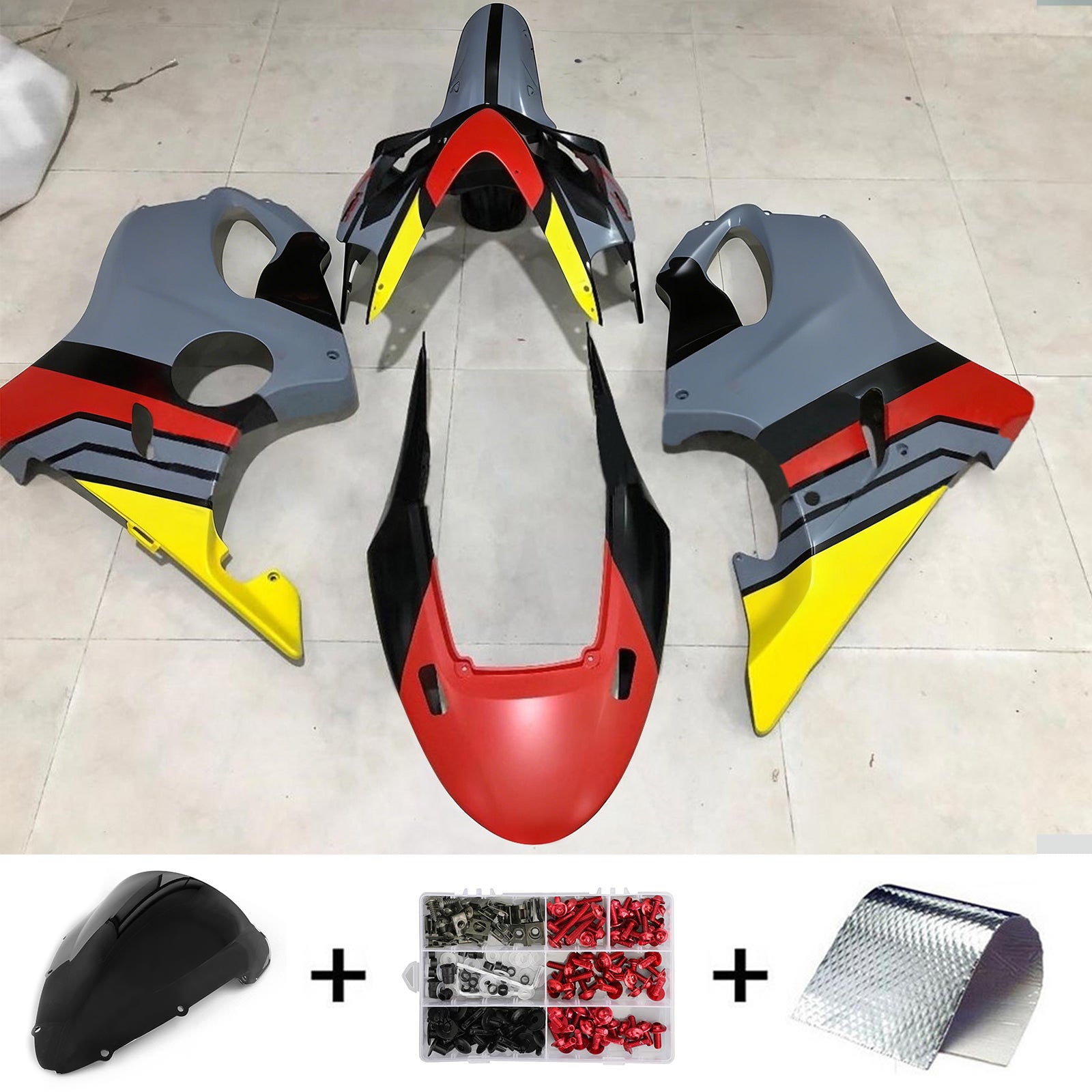 Kit carena Amotopart Honda CBR600 F4i 2004-2007