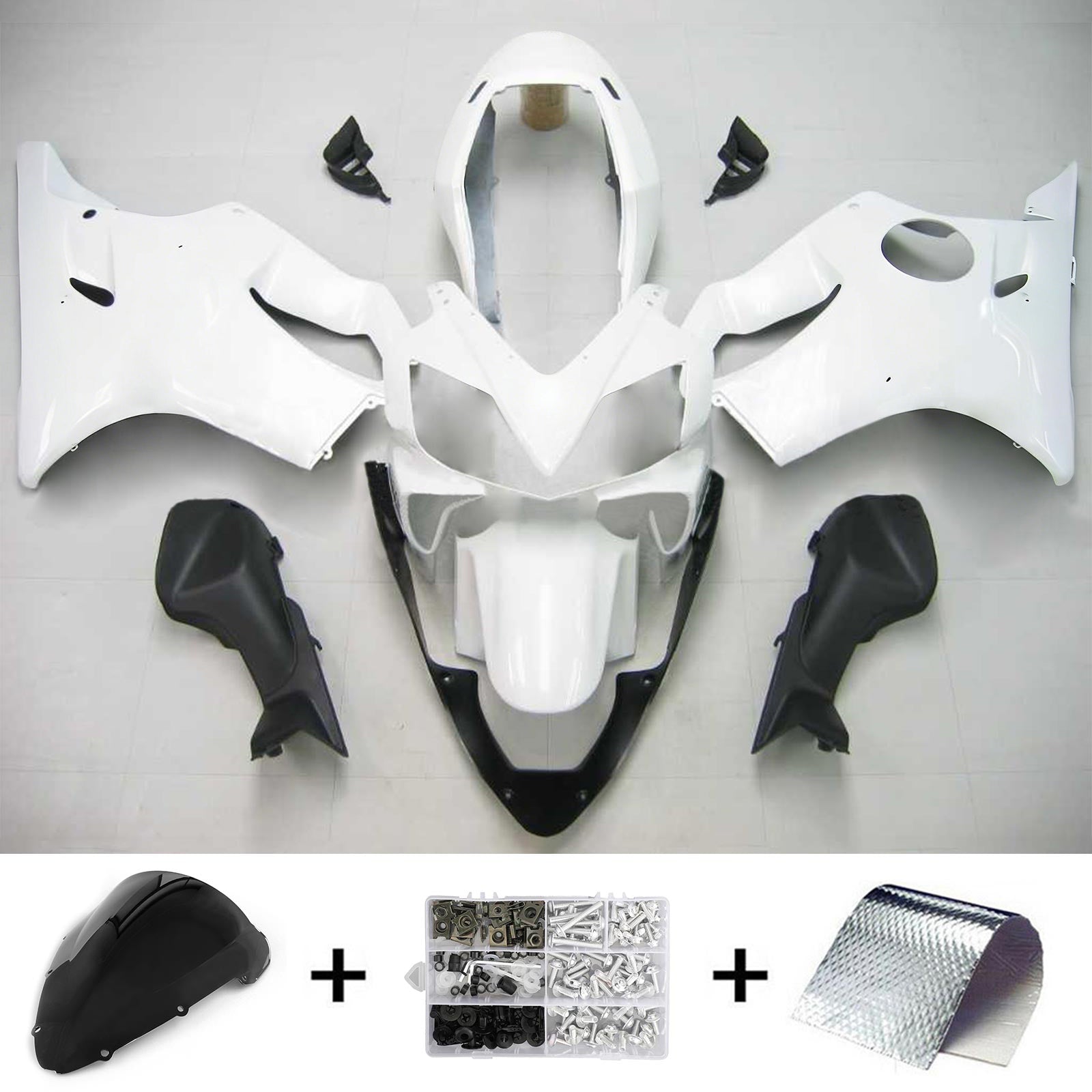 Kit carena Amotopart Honda CBR600 F4i 2004-2007