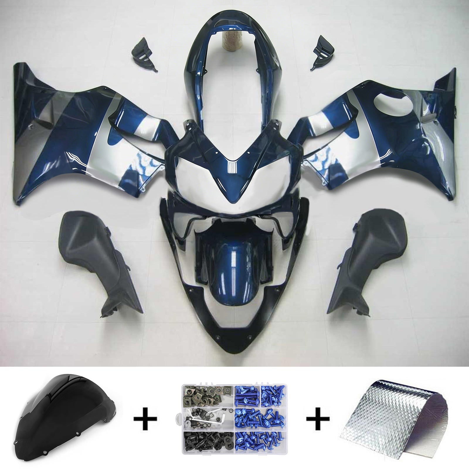 Kit carena Amotopart Honda CBR600 F4i 2004-2007