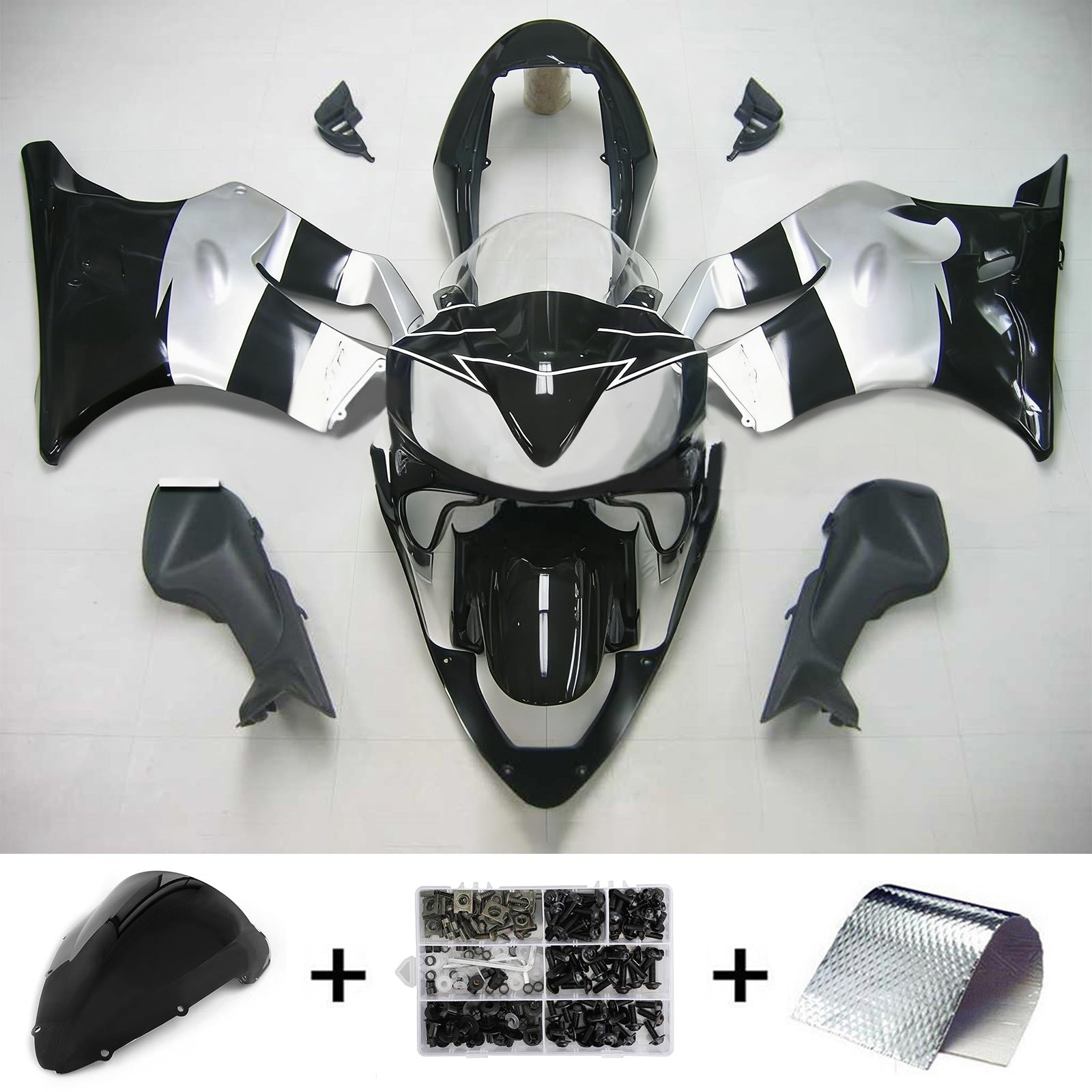 Kit carena Amotopart Honda CBR600 F4i 2004-2007