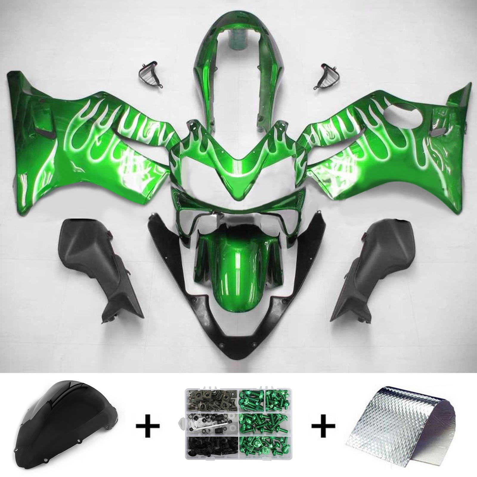 Kit carena Amotopart Honda CBR600 F4i 2004-2007