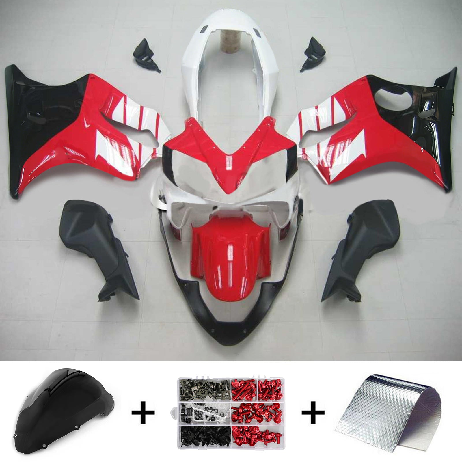 Kit carena Amotopart Honda CBR600 F4i 2004-2007
