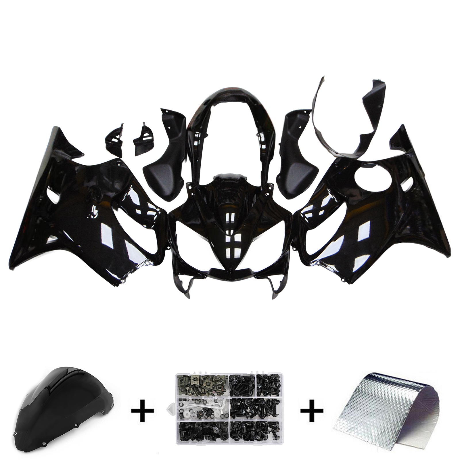 Kit de carénage Amotopart Honda CBR600 F4i 2004-2007
