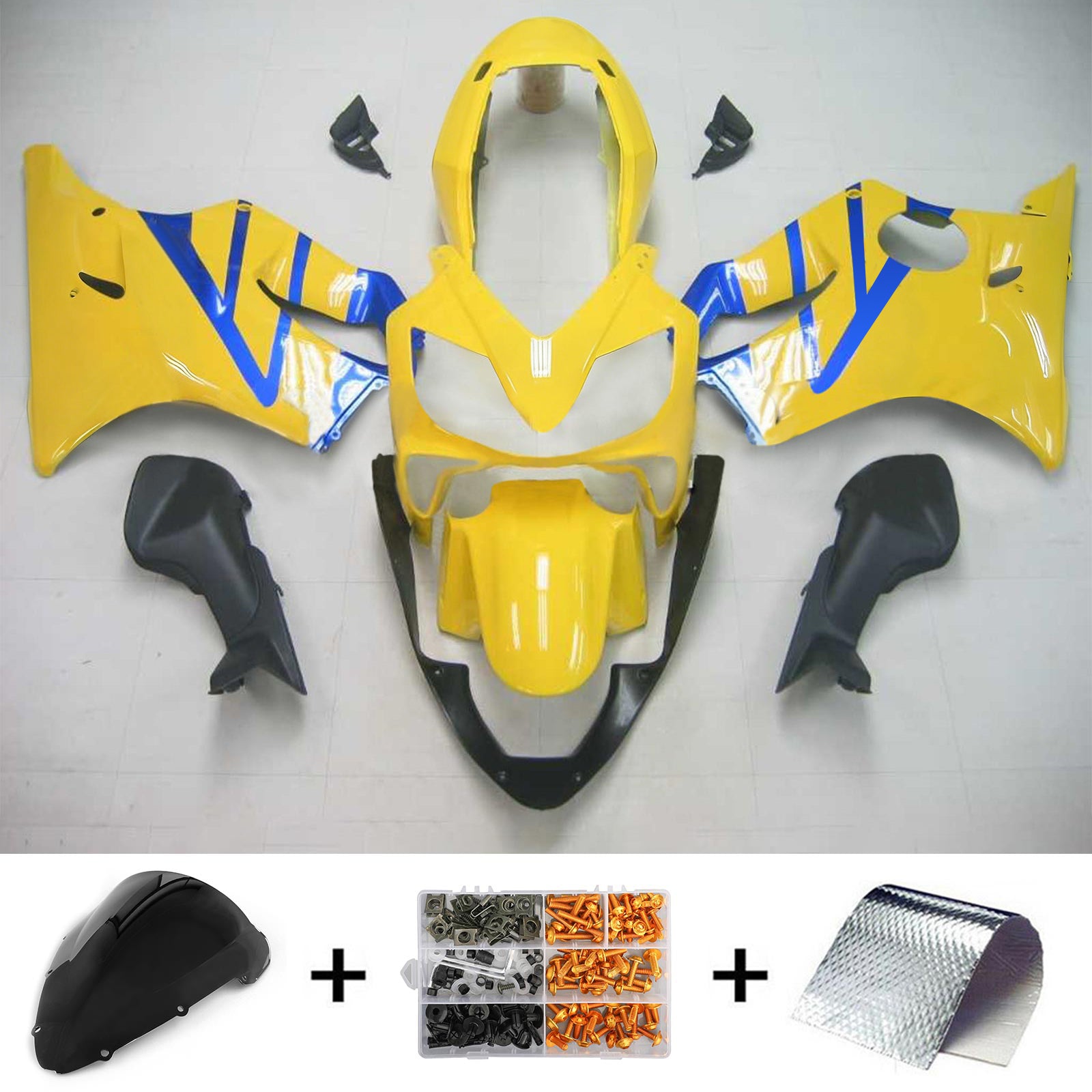 Kit carena Amotopart Honda CBR600 F4i 2004-2007