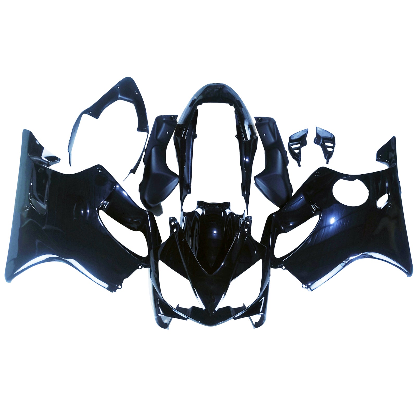 Amotopart Honda CBR600 F4i 2004-2007 Kit Carénage Carrosserie Plastique ABS